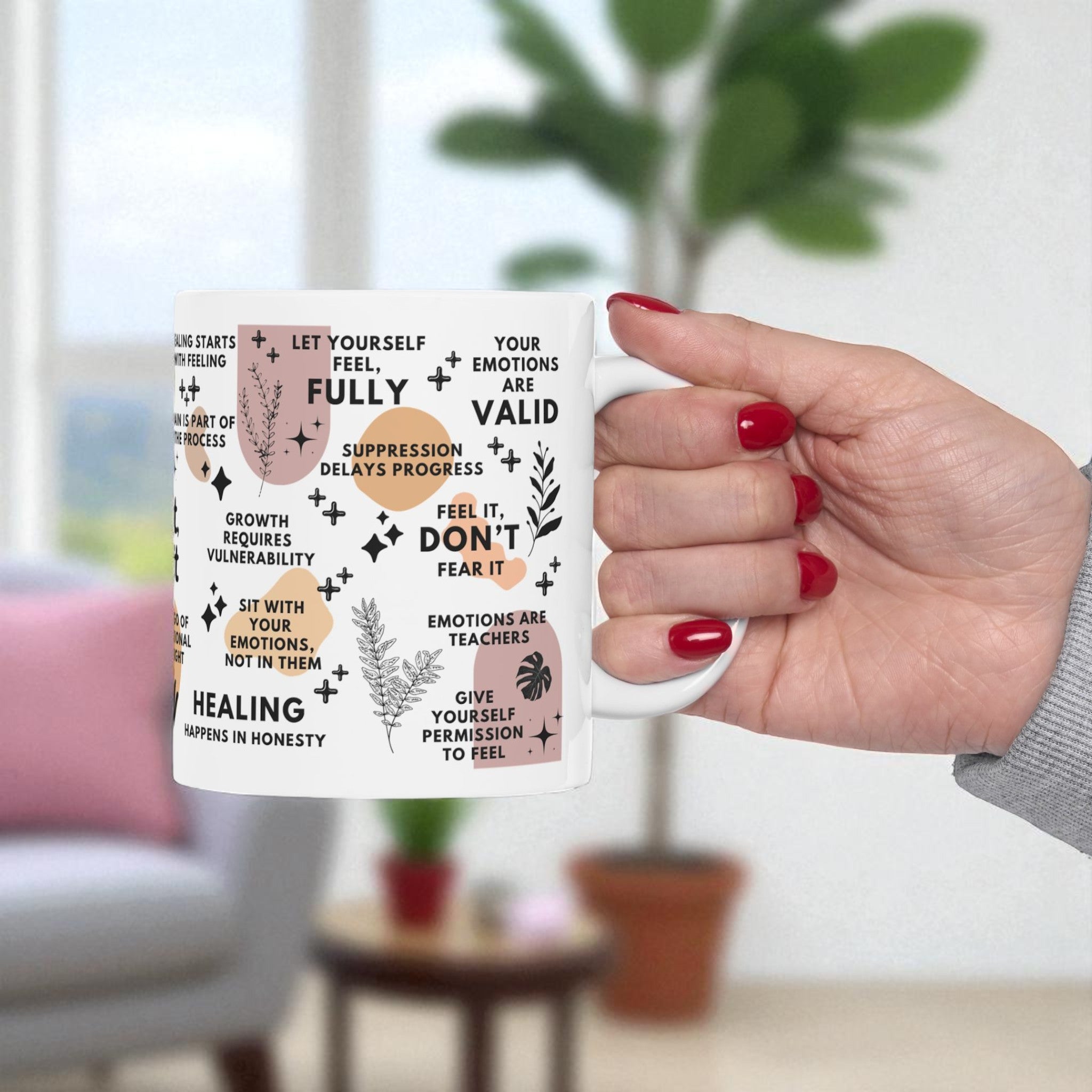 Feel It Heal It Mug; 11oz/15oz