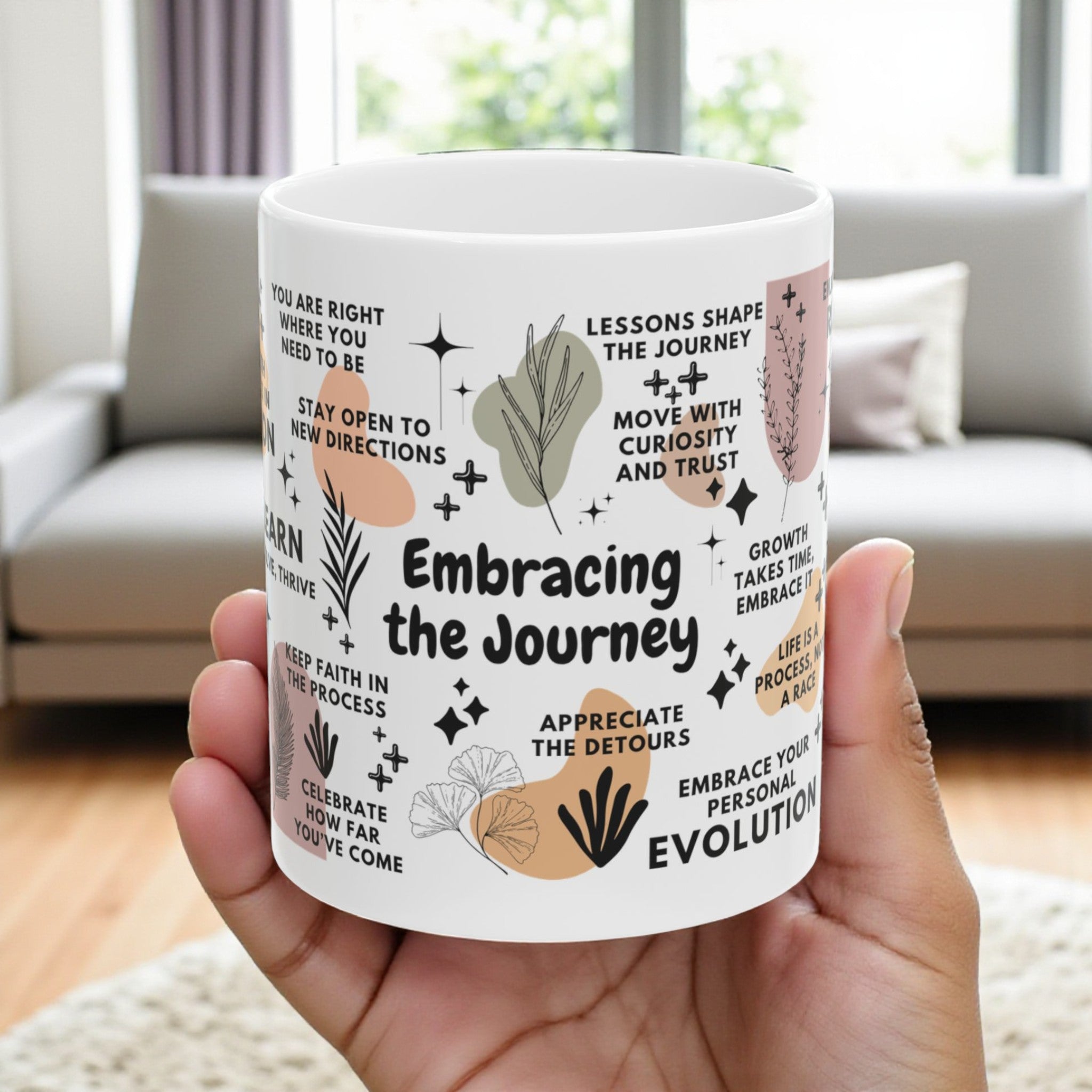 Embracing the Journey Mug; 11oz/15oz