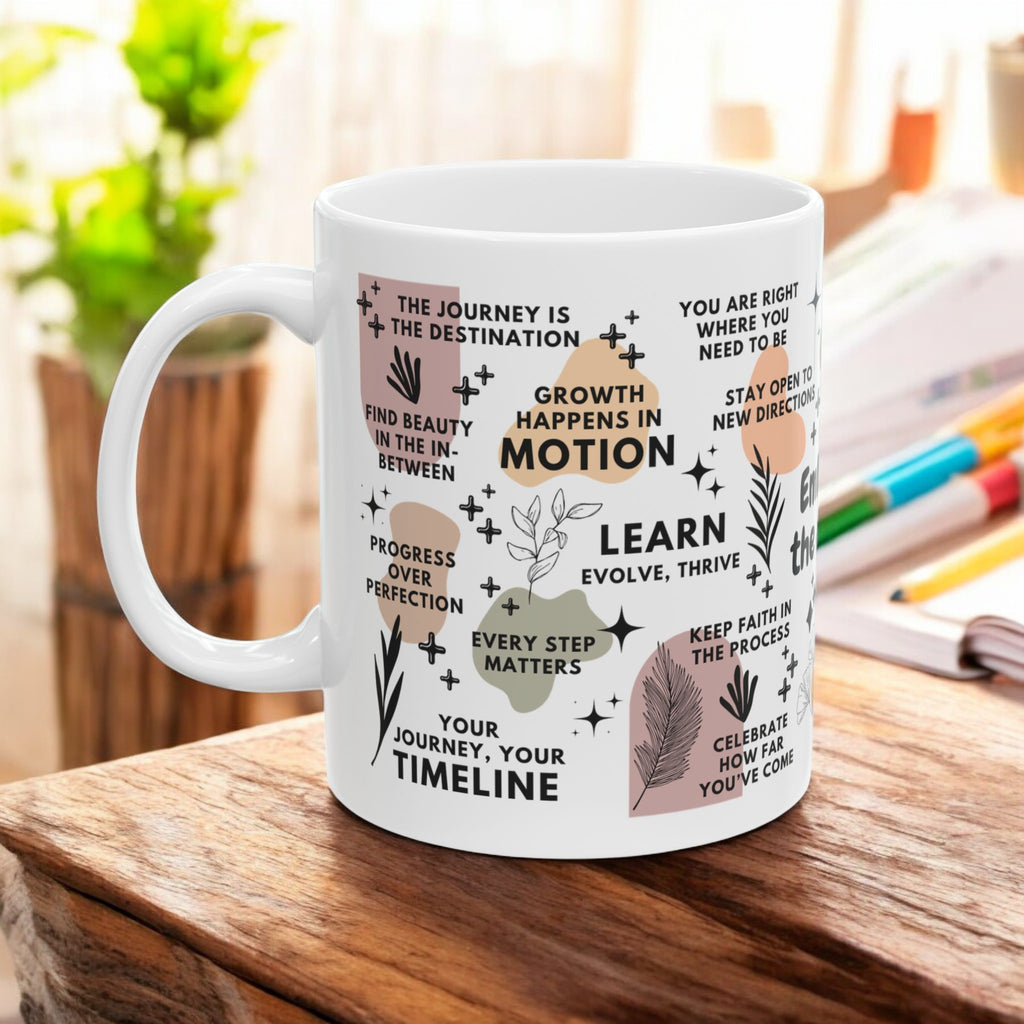 Embracing the Journey Mug; 11oz/15oz
