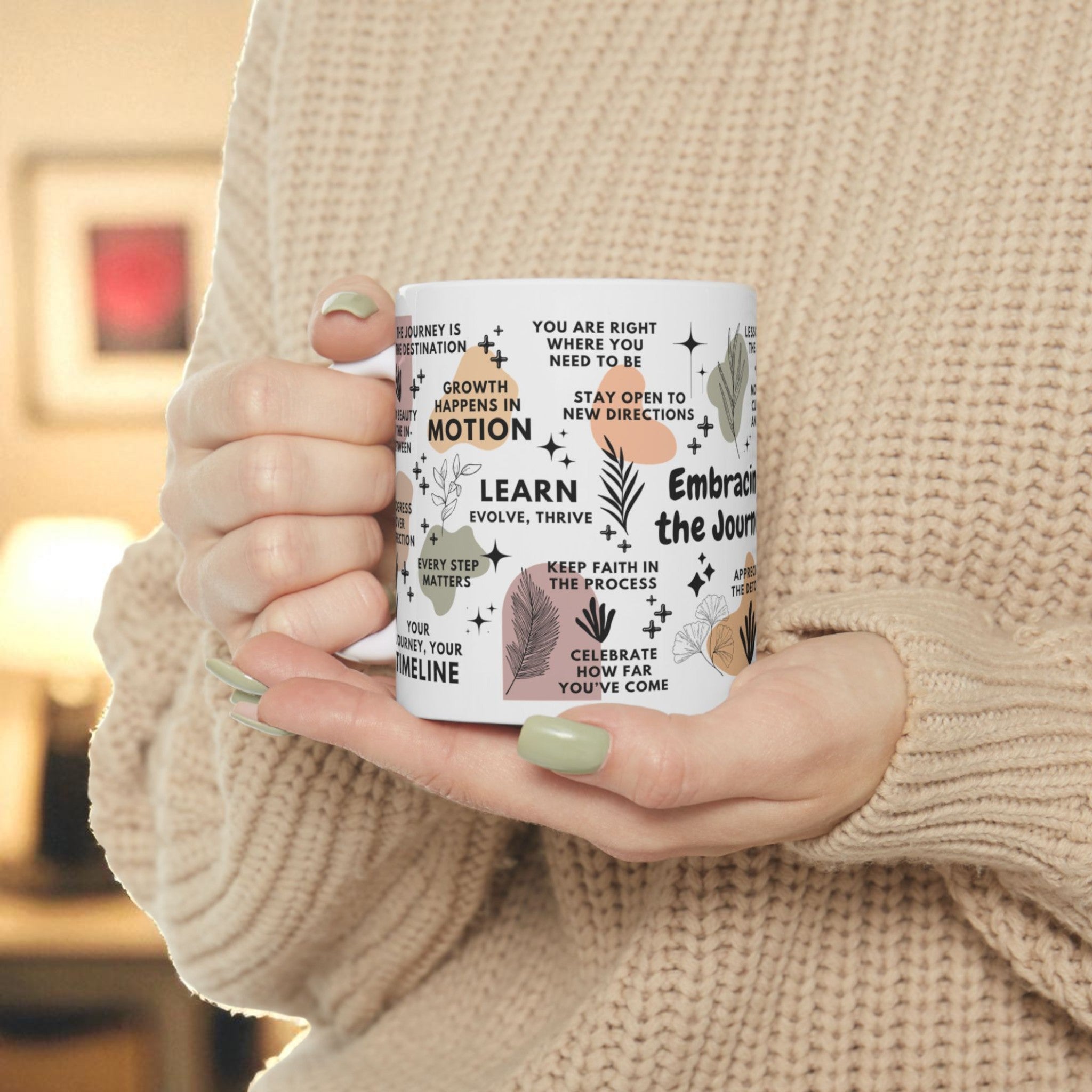 Embracing the Journey Mug; 11oz/15oz