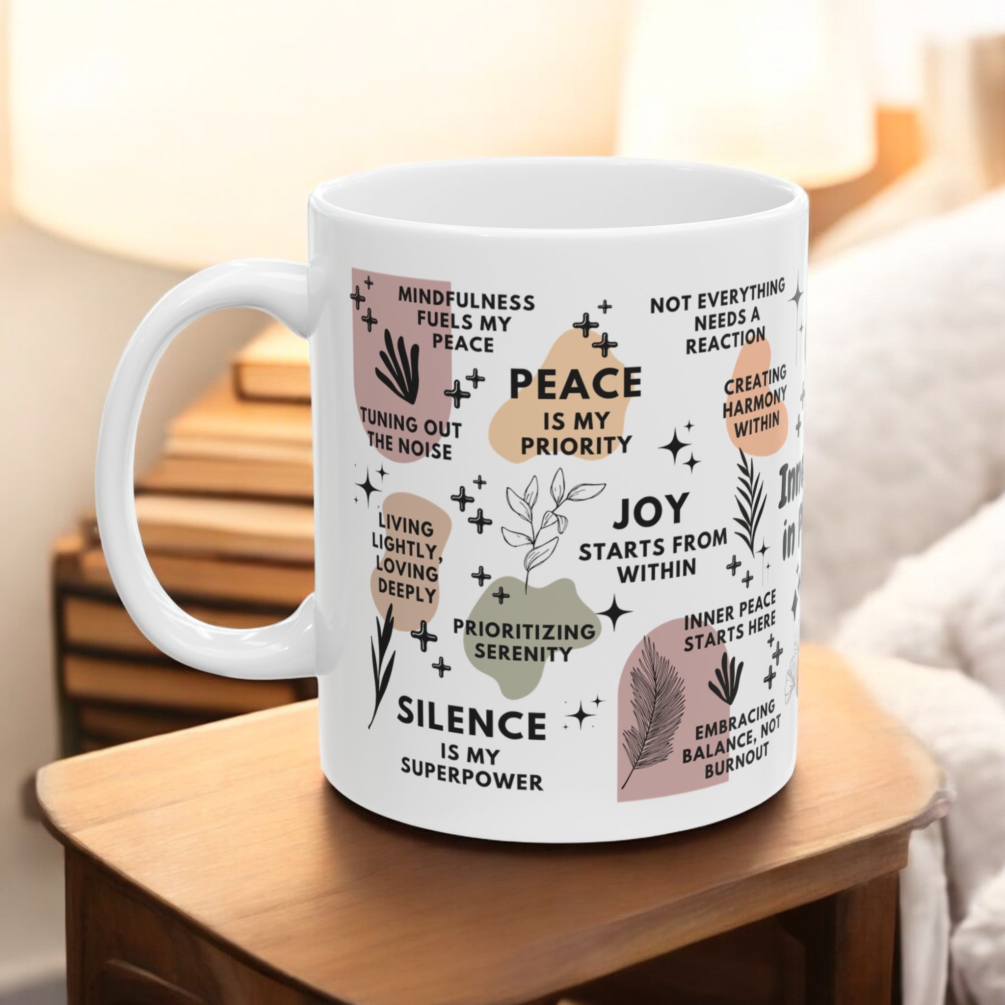 Inner Peace in Progress Mug; 11oz/15oz