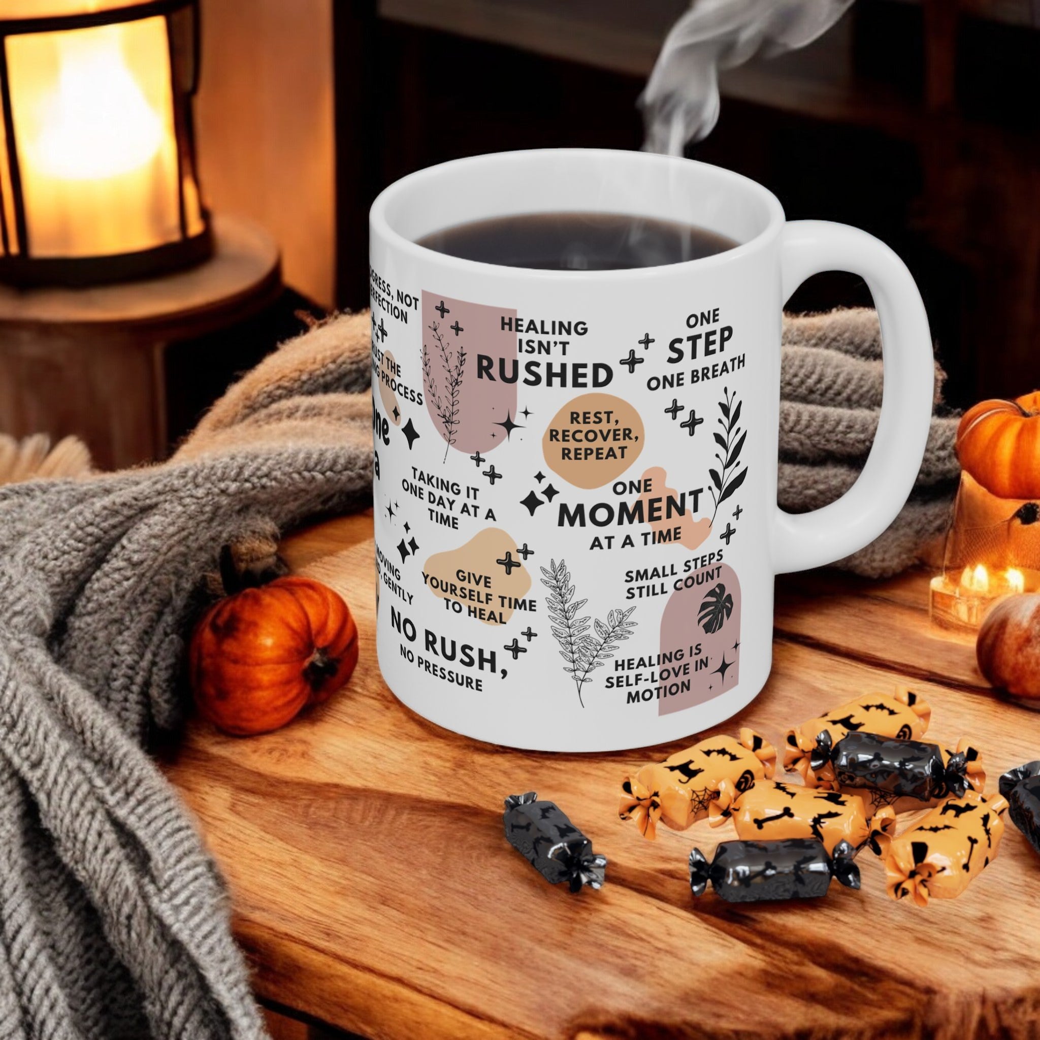 Healing One Day at a Time Mug; 11oz/15oz