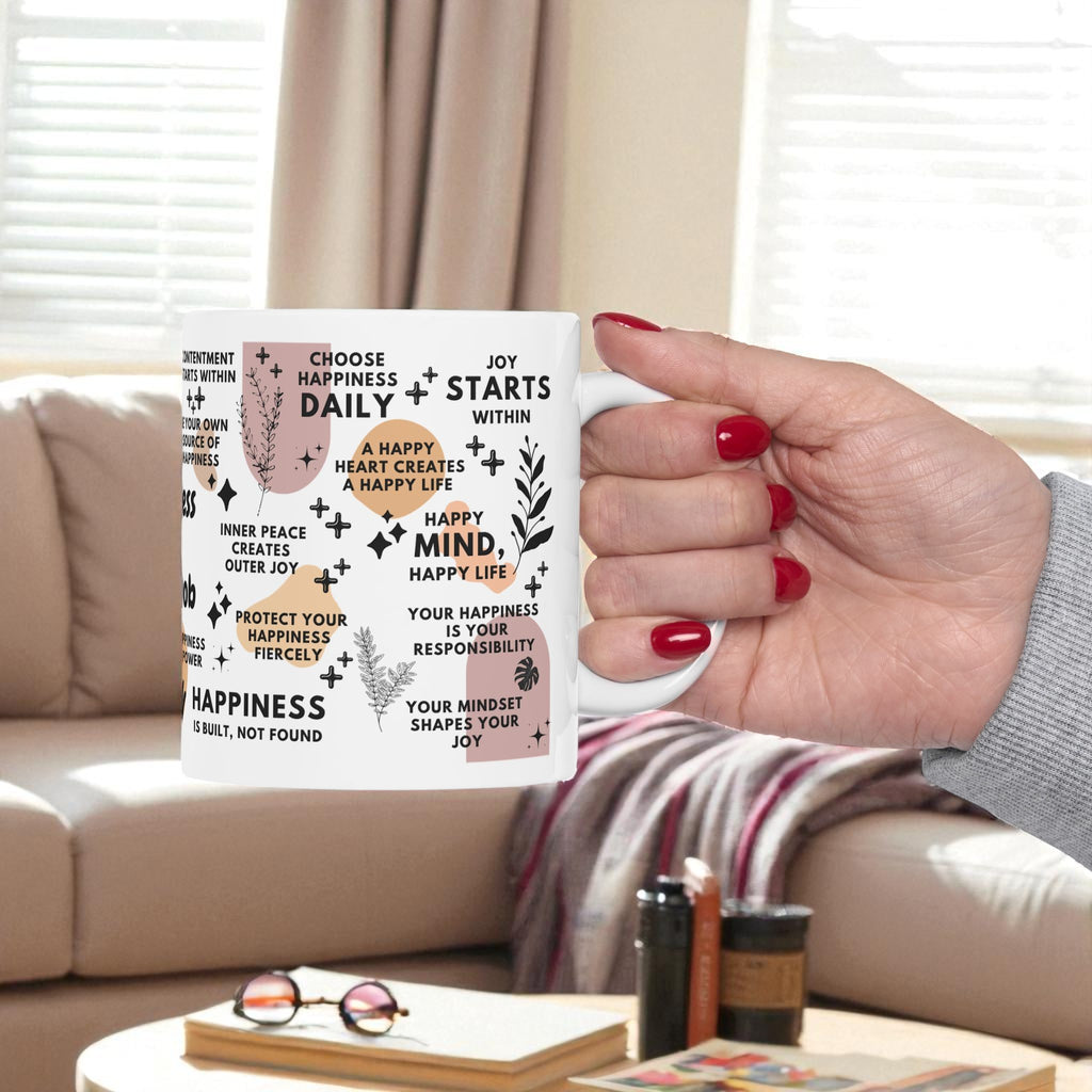 Happiness Is an Inside Job Mug; 11oz/15oz