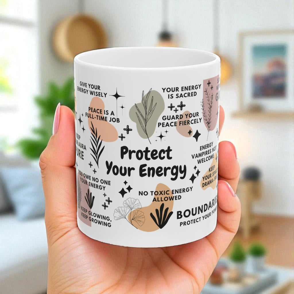 Protect Your Energy Mug; 11oz/15oz