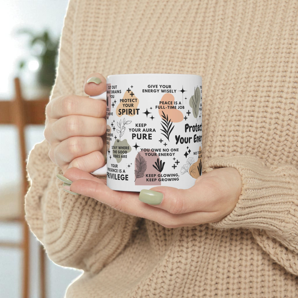 Protect Your Energy Mug; 11oz/15oz