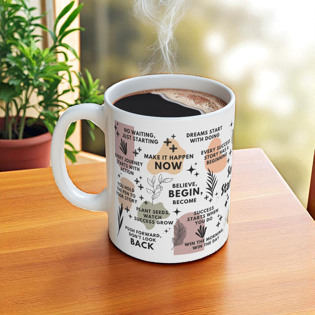 Success Starts Here Mug; 11oz/15oz
