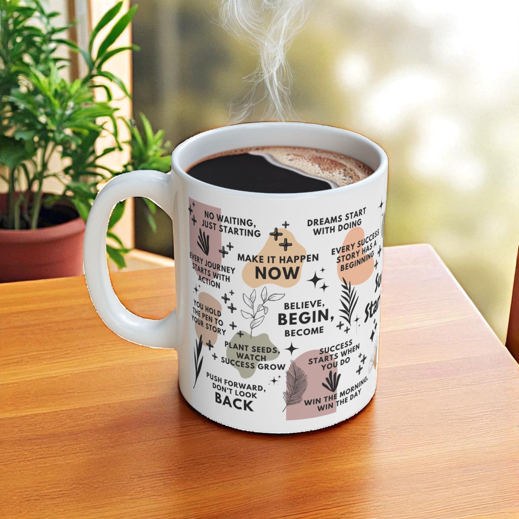 Success Starts Here Mug; 11oz/15oz