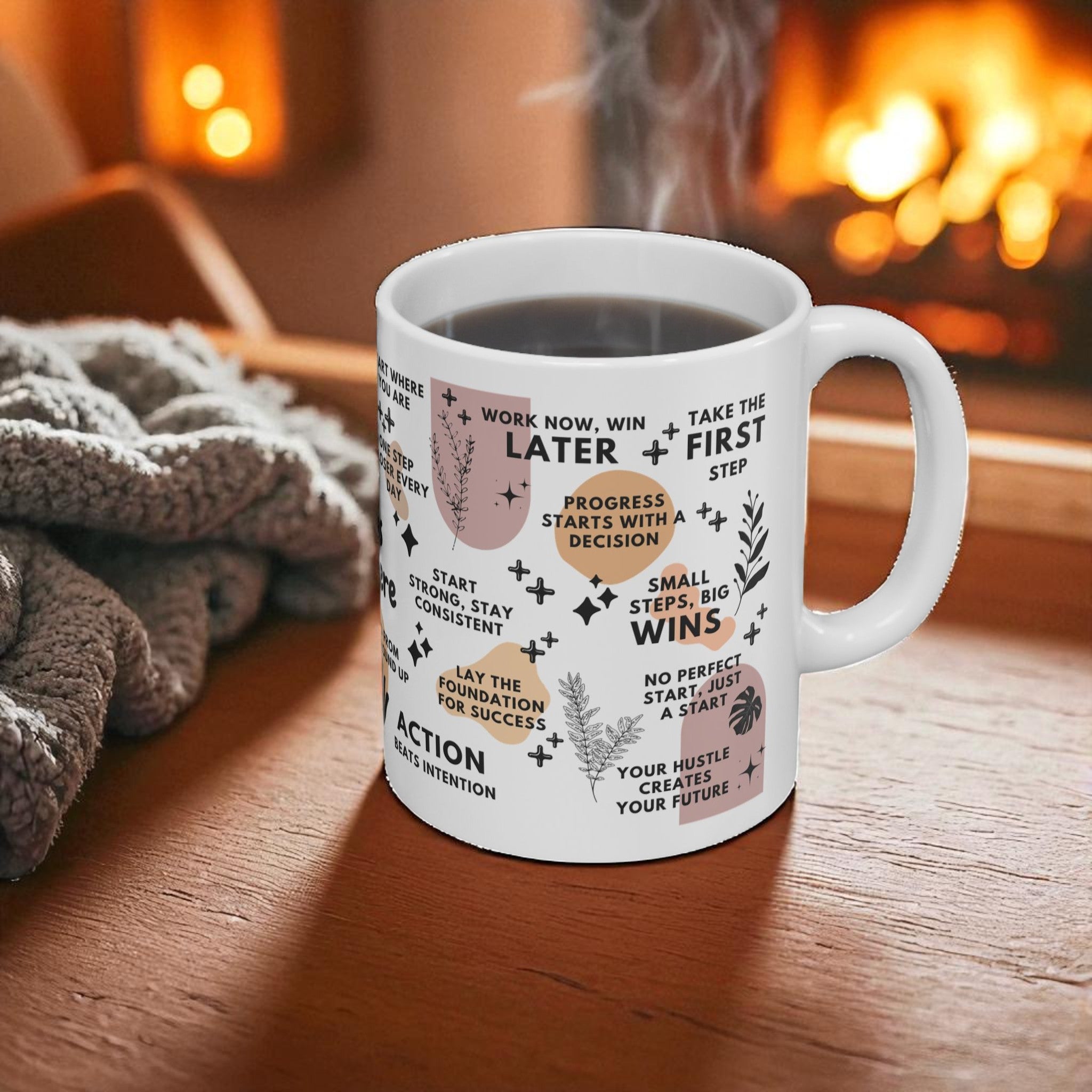 Success Starts Here Mug; 11oz/15oz