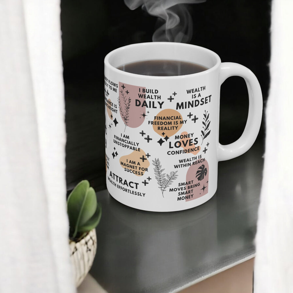 Money Magnet Energy Mug; 11oz/15oz