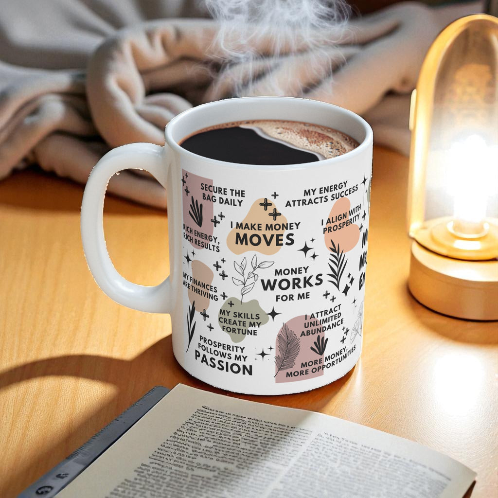 Money Magnet Energy Mug; 11oz/15oz