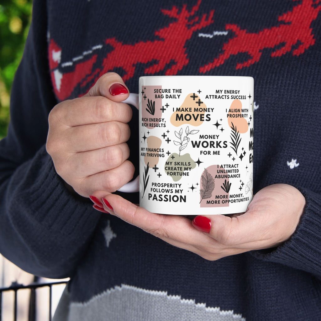 Money Magnet Energy Mug; 11oz/15oz
