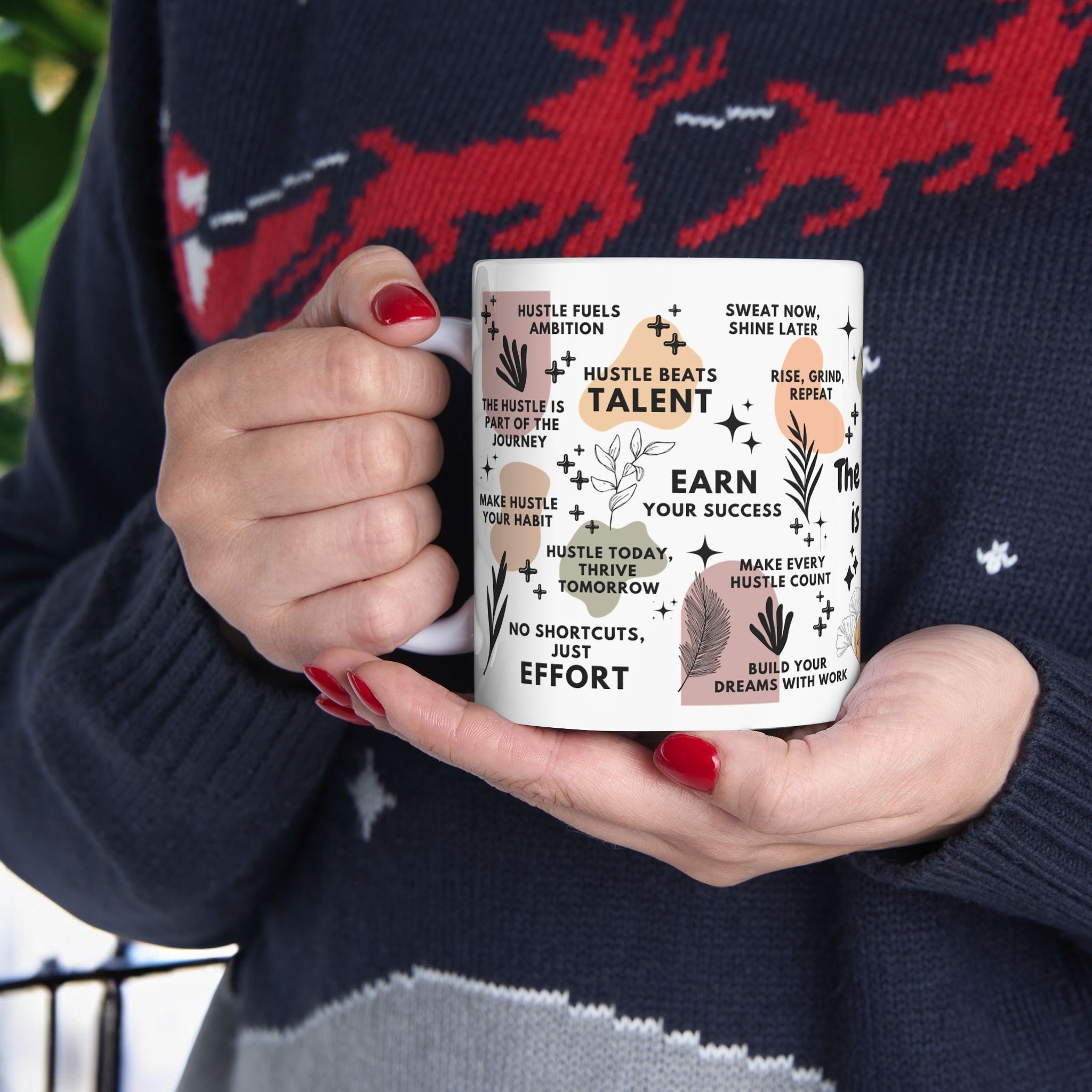 The Hustle Is Real Mug; 11oz/15oz