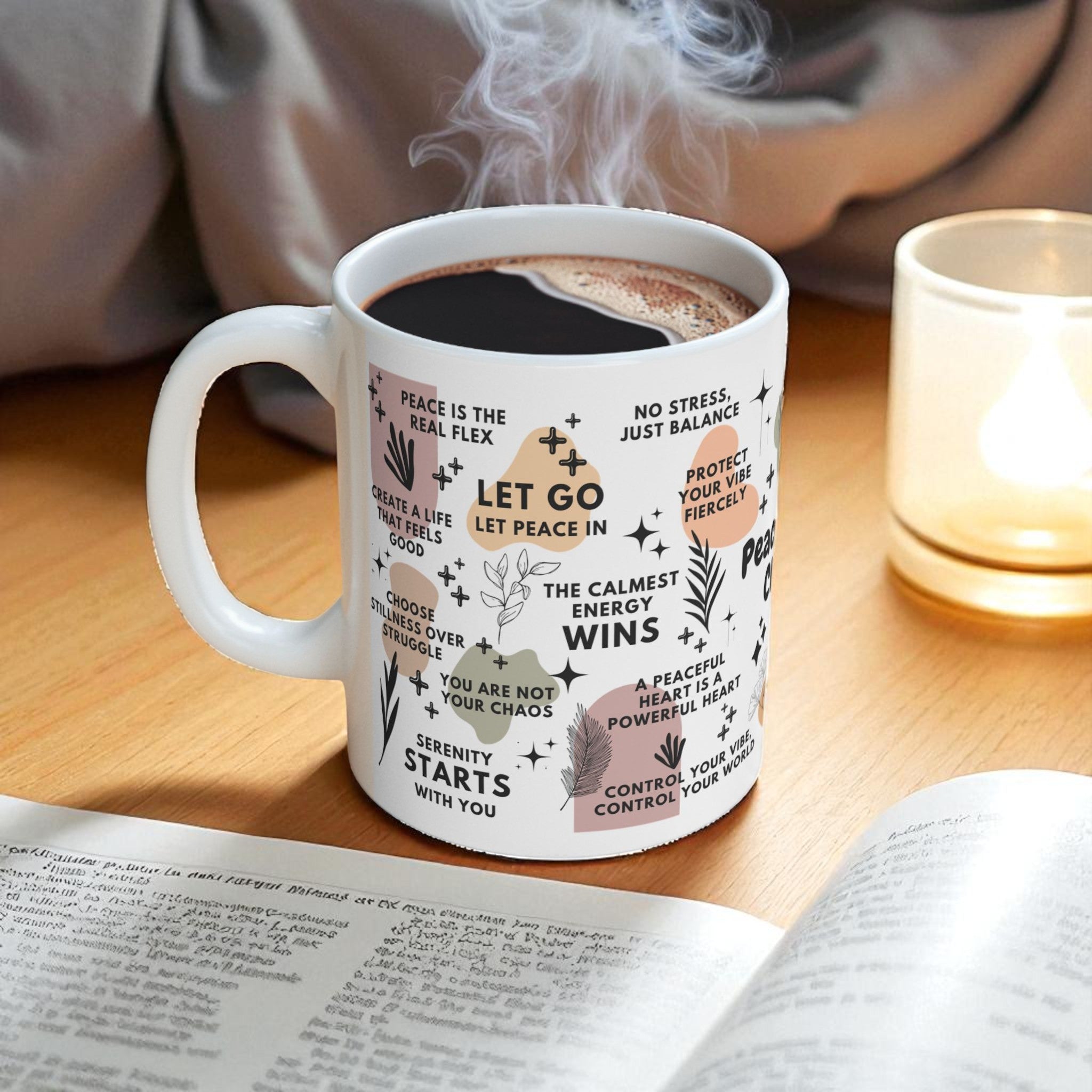 Peace Over Chaos Mug; 11oz/15oz