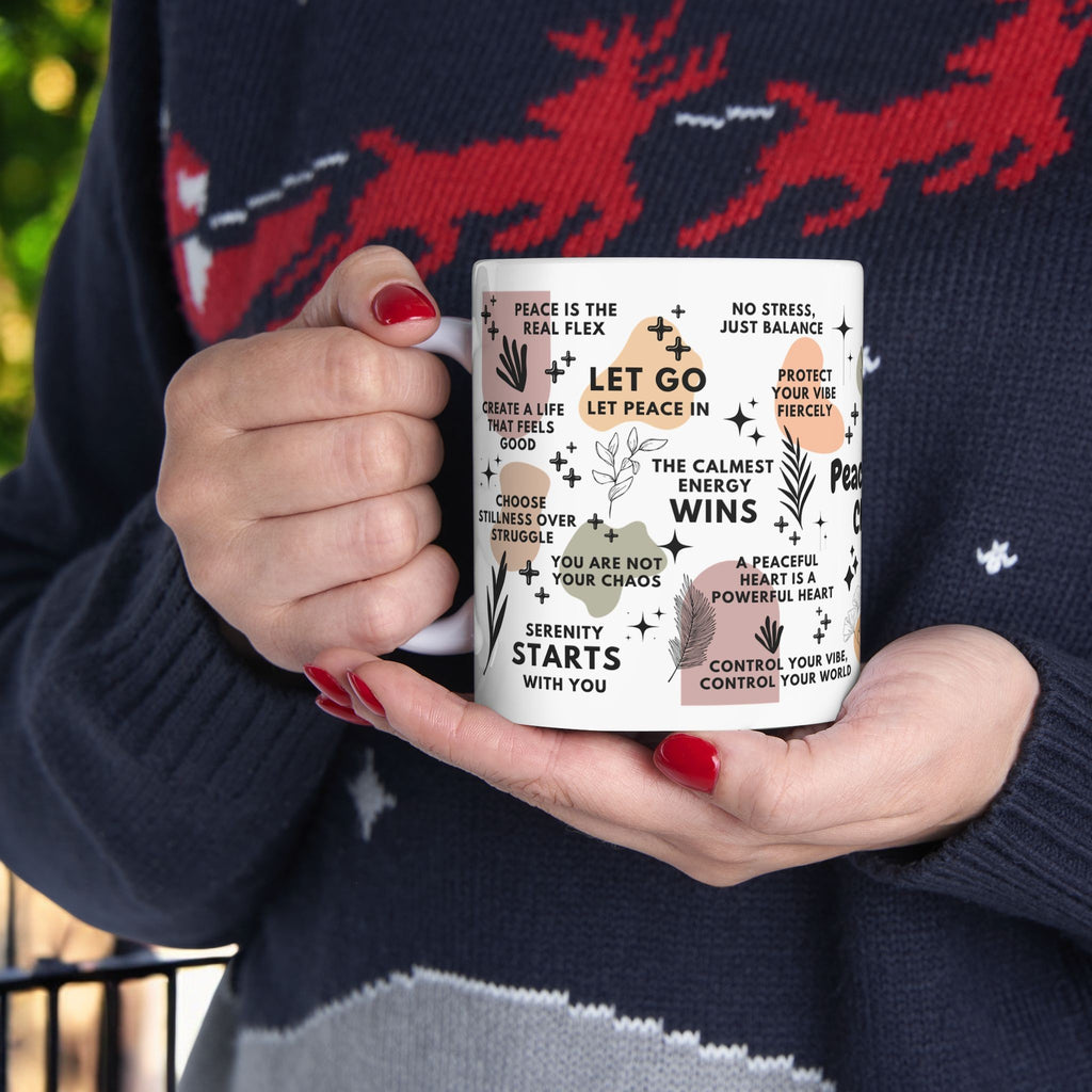 Peace Over Chaos Mug; 11oz/15oz