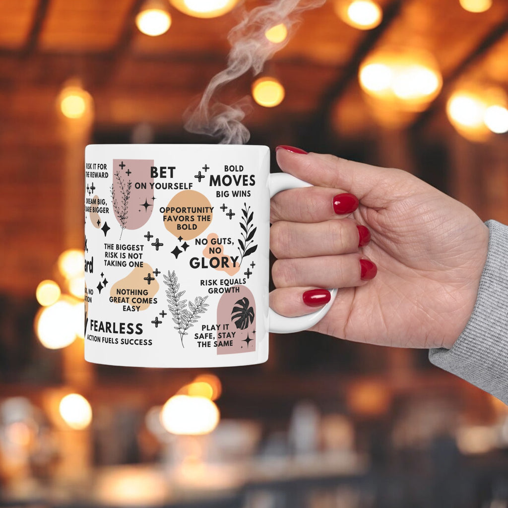 No Risk No Reward Mug; 11oz/15oz