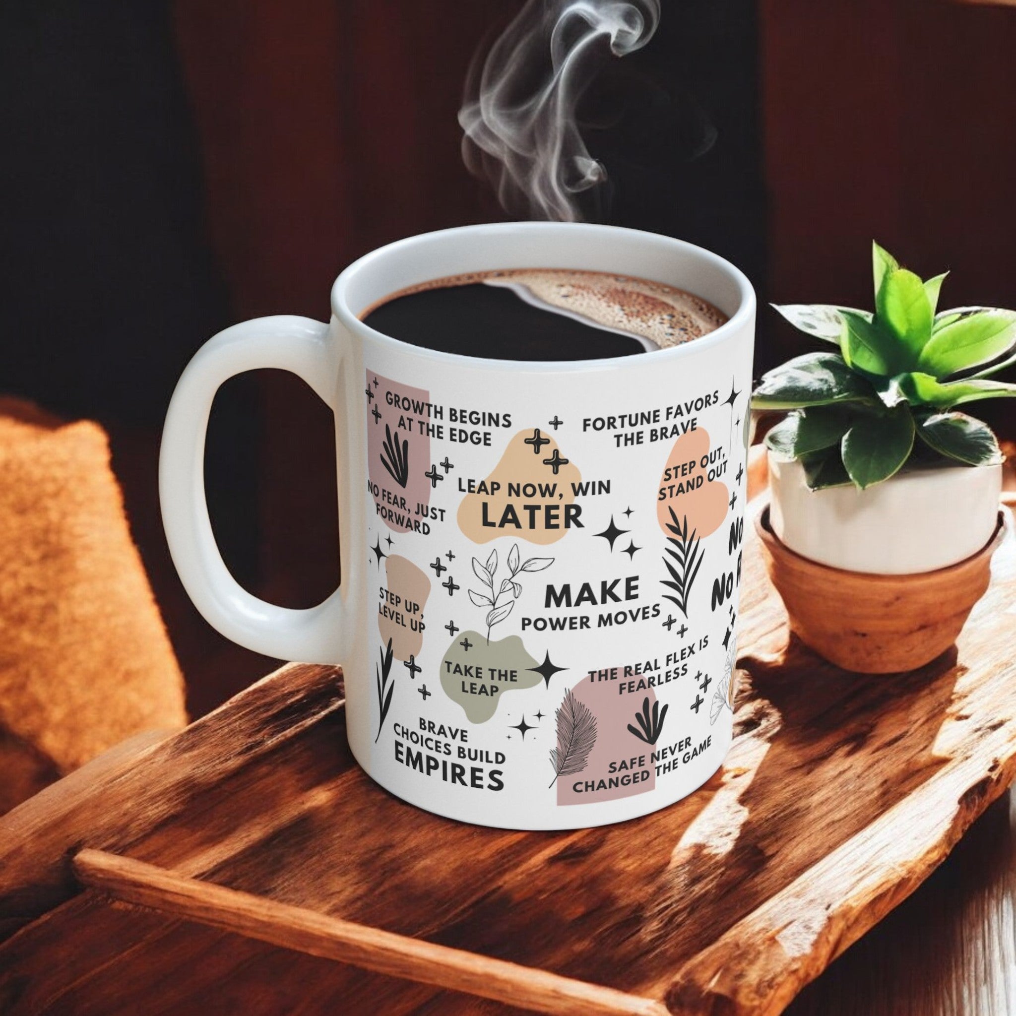 No Risk No Reward Mug; 11oz/15oz