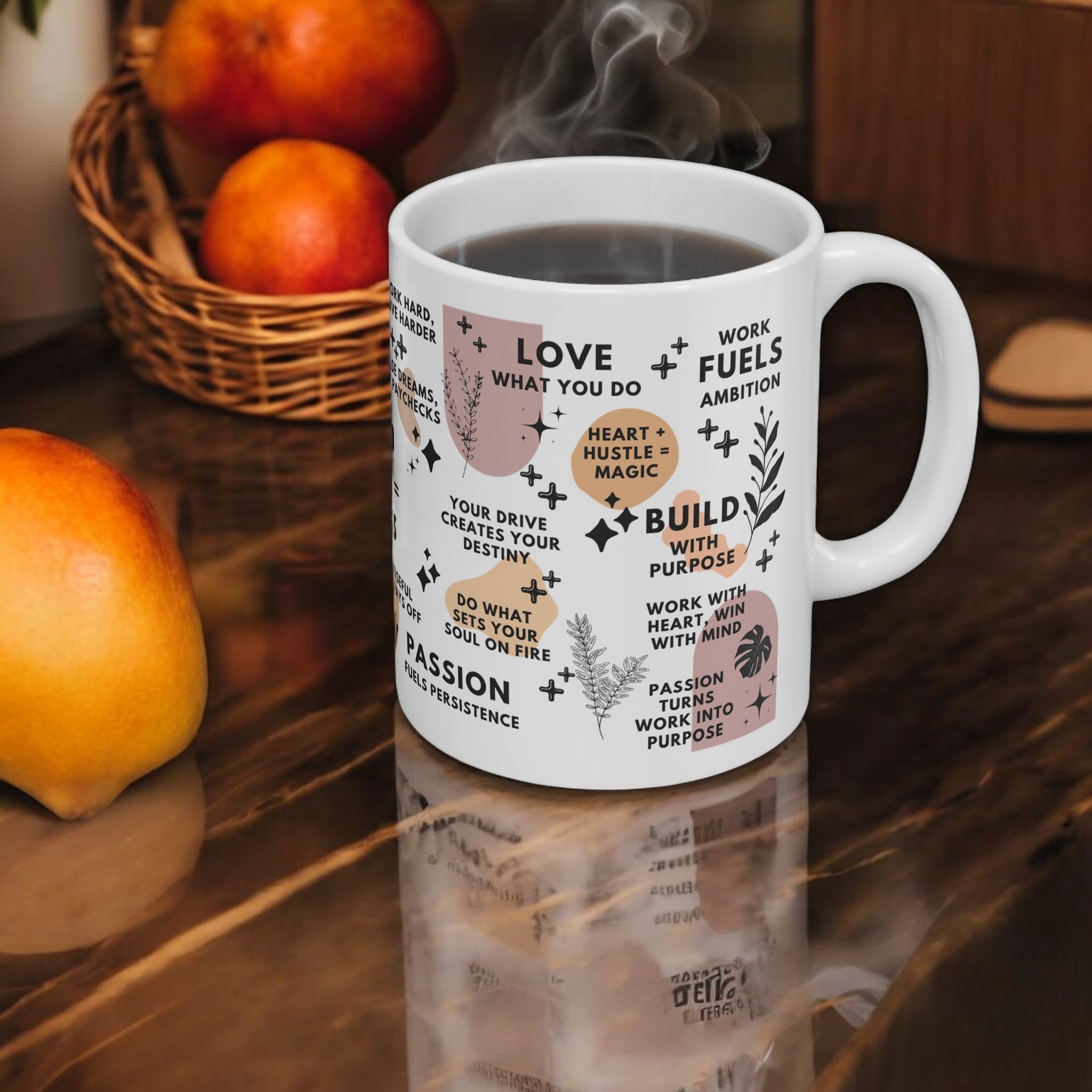 Passion + Work = Success Mug; 11oz/15oz