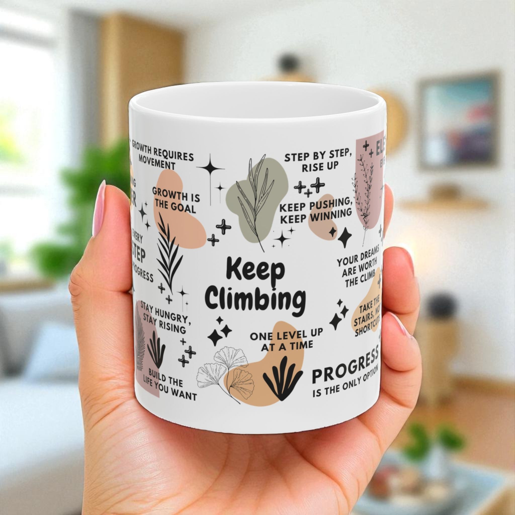 Keep Climbing Mug; 11oz/15oz