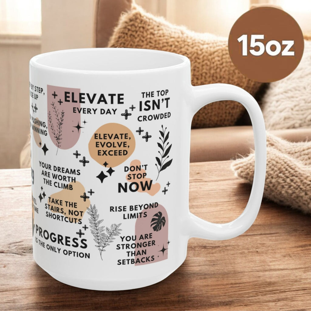 Keep Climbing Mug; 11oz/15oz