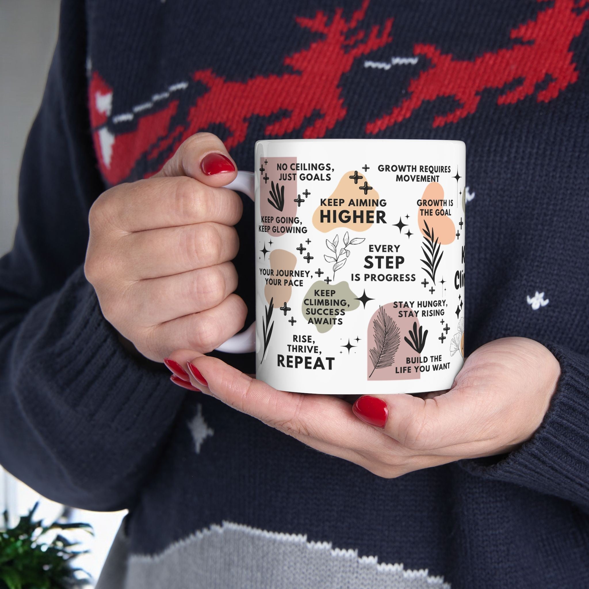 Keep Climbing Mug; 11oz/15oz
