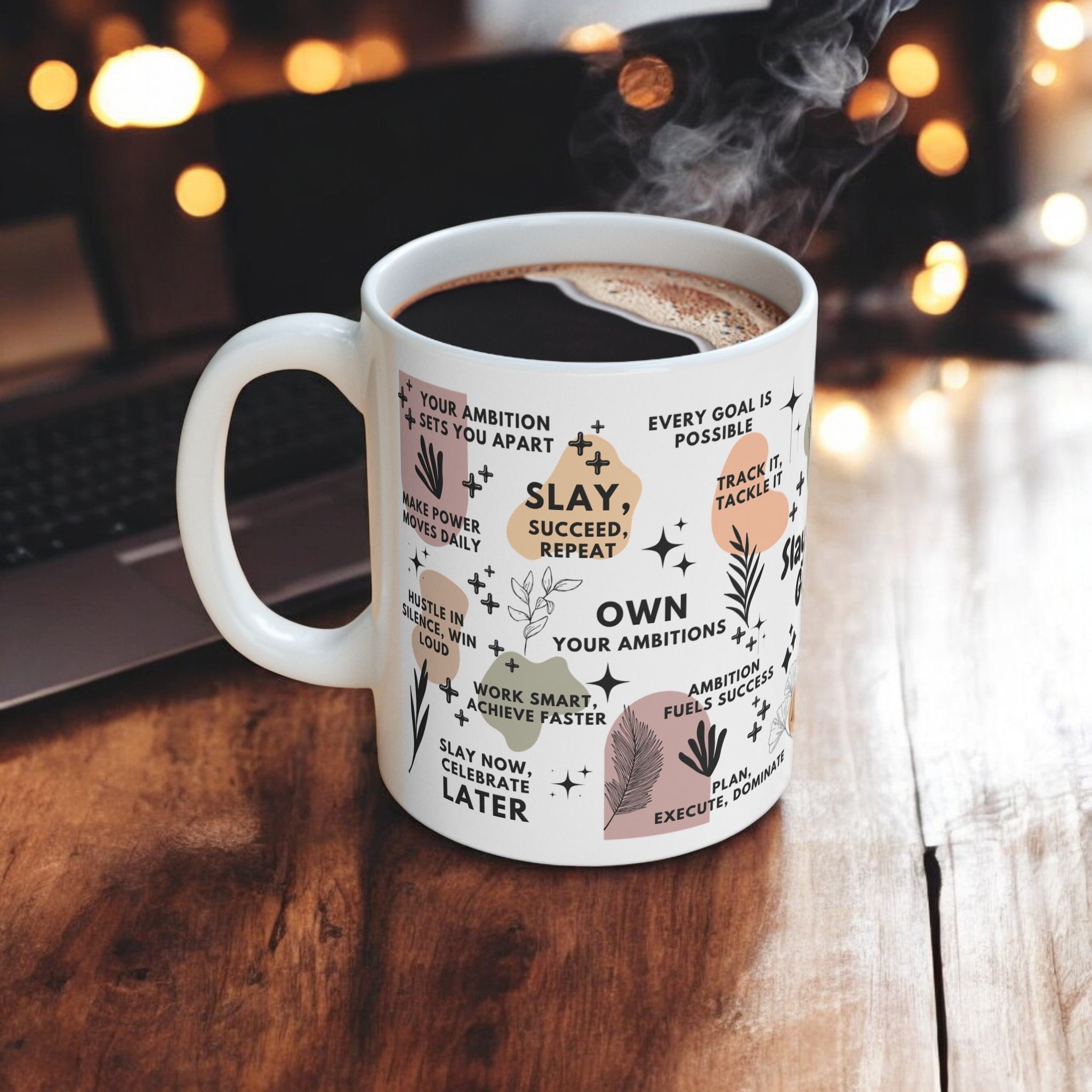 Slay Your Goals Mug; 11oz/15oz