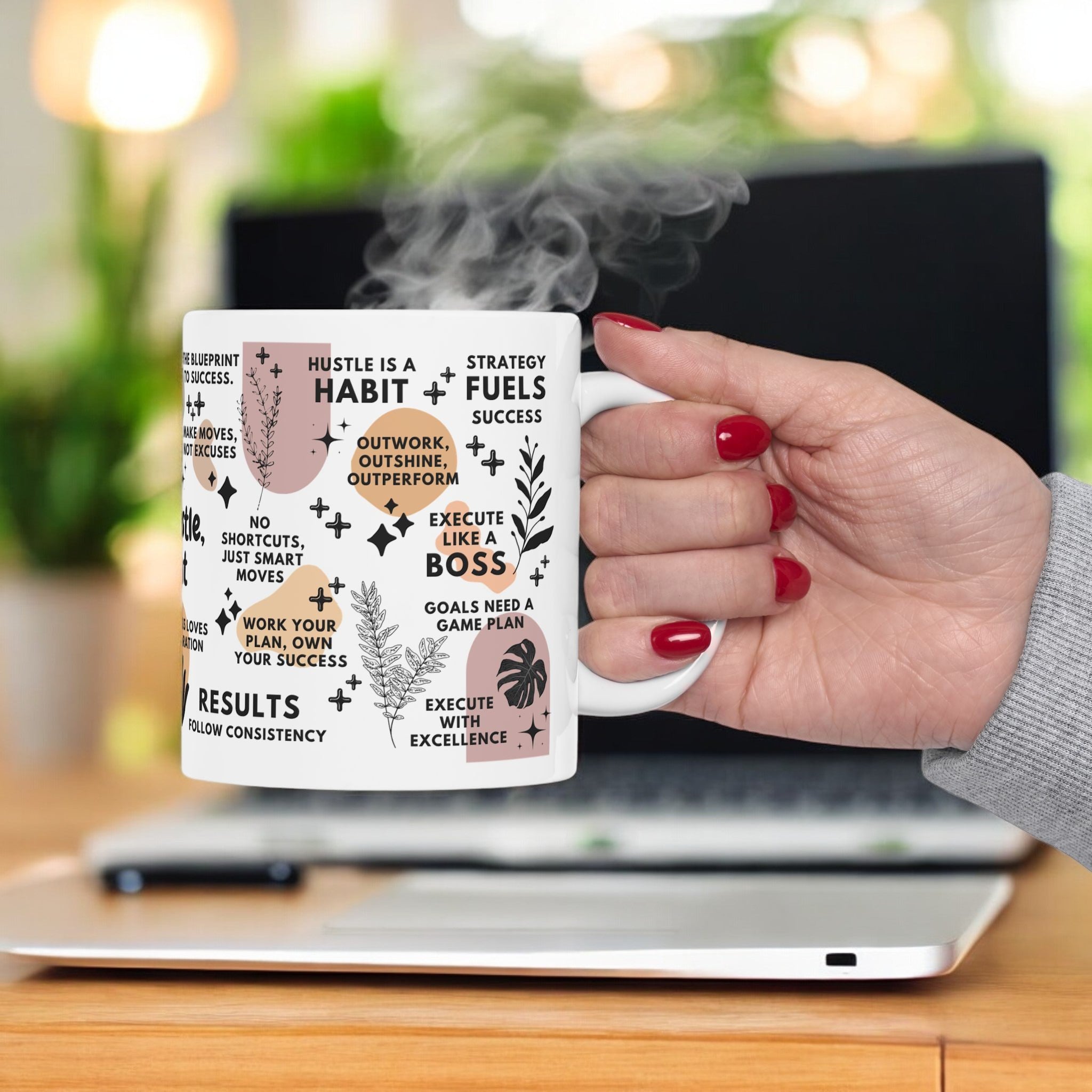 Plan Hustle Repeat Mug; 11oz/15oz