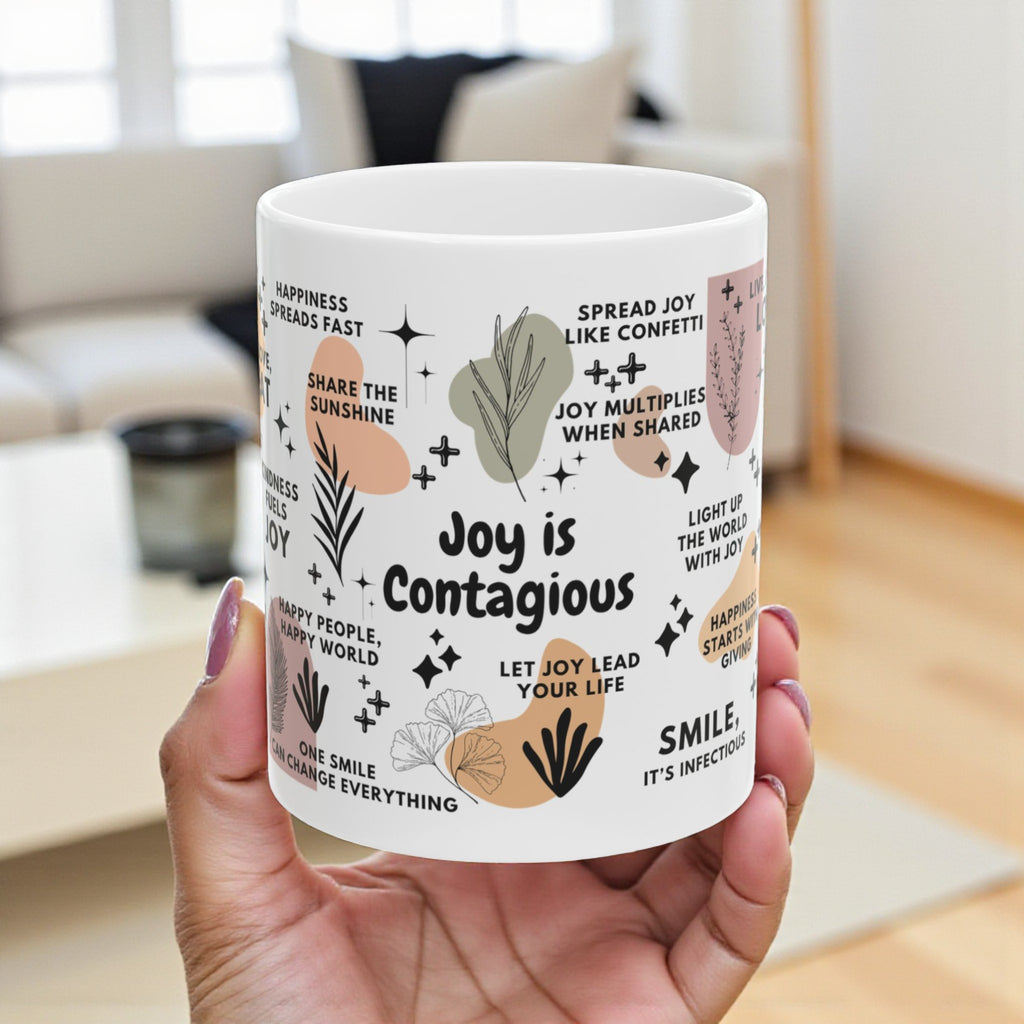 Joy Is Contagious Mug; 11oz/15oz