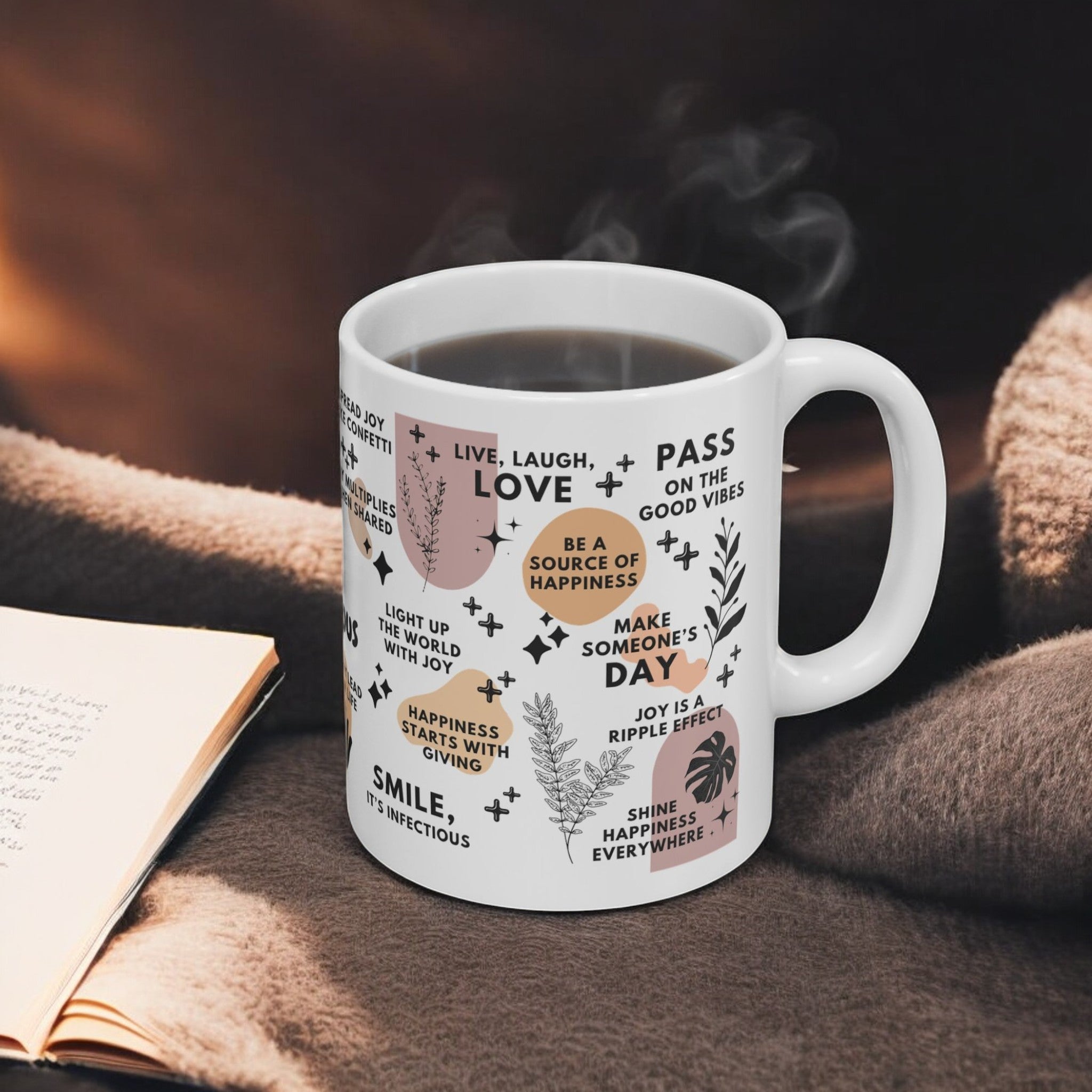 Joy Is Contagious Mug; 11oz/15oz