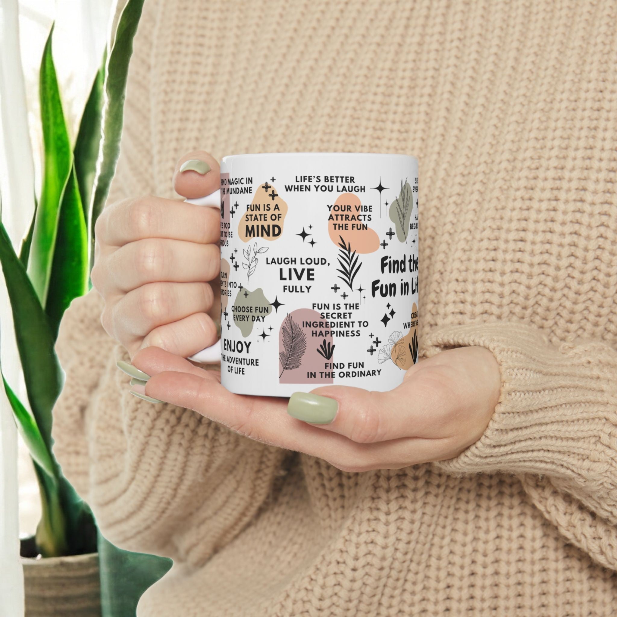 Find the Fun in Life Mug; 11oz/15oz