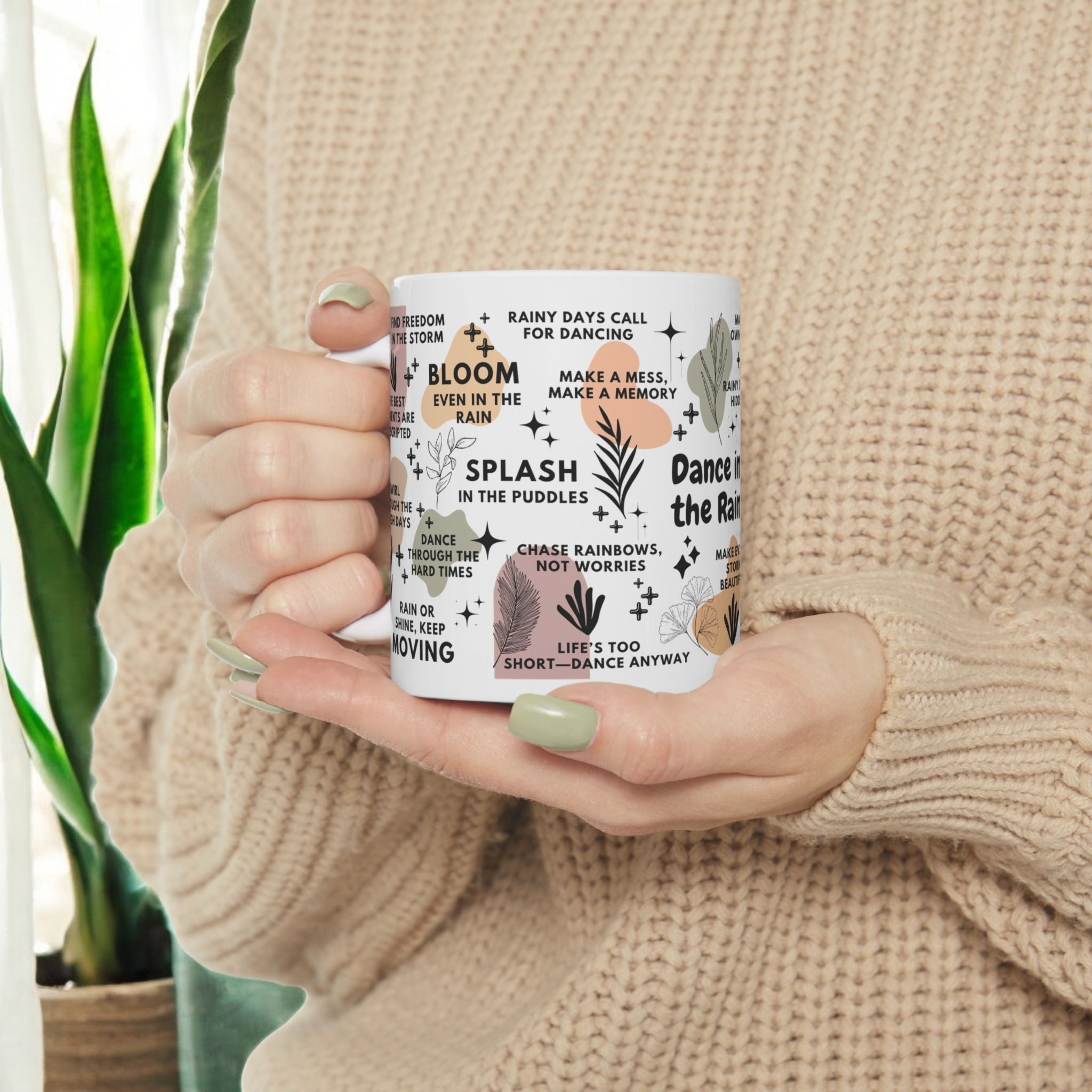 Dance in the Rain Mug; 11oz/15oz