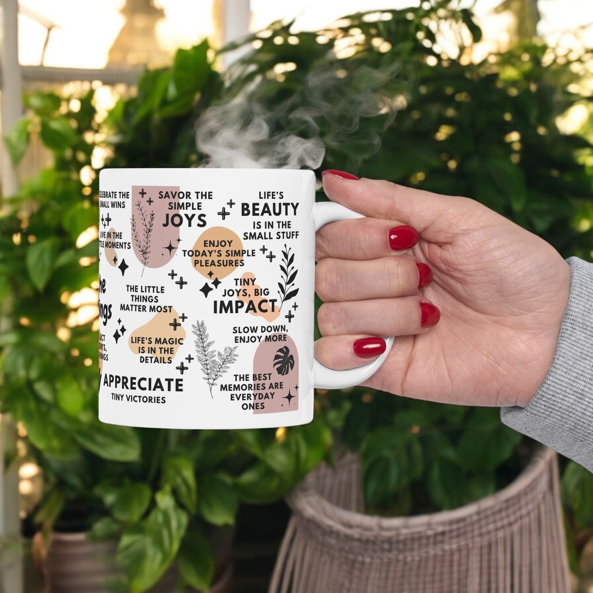 Enjoy the Little Things Mug; 11oz/15oz