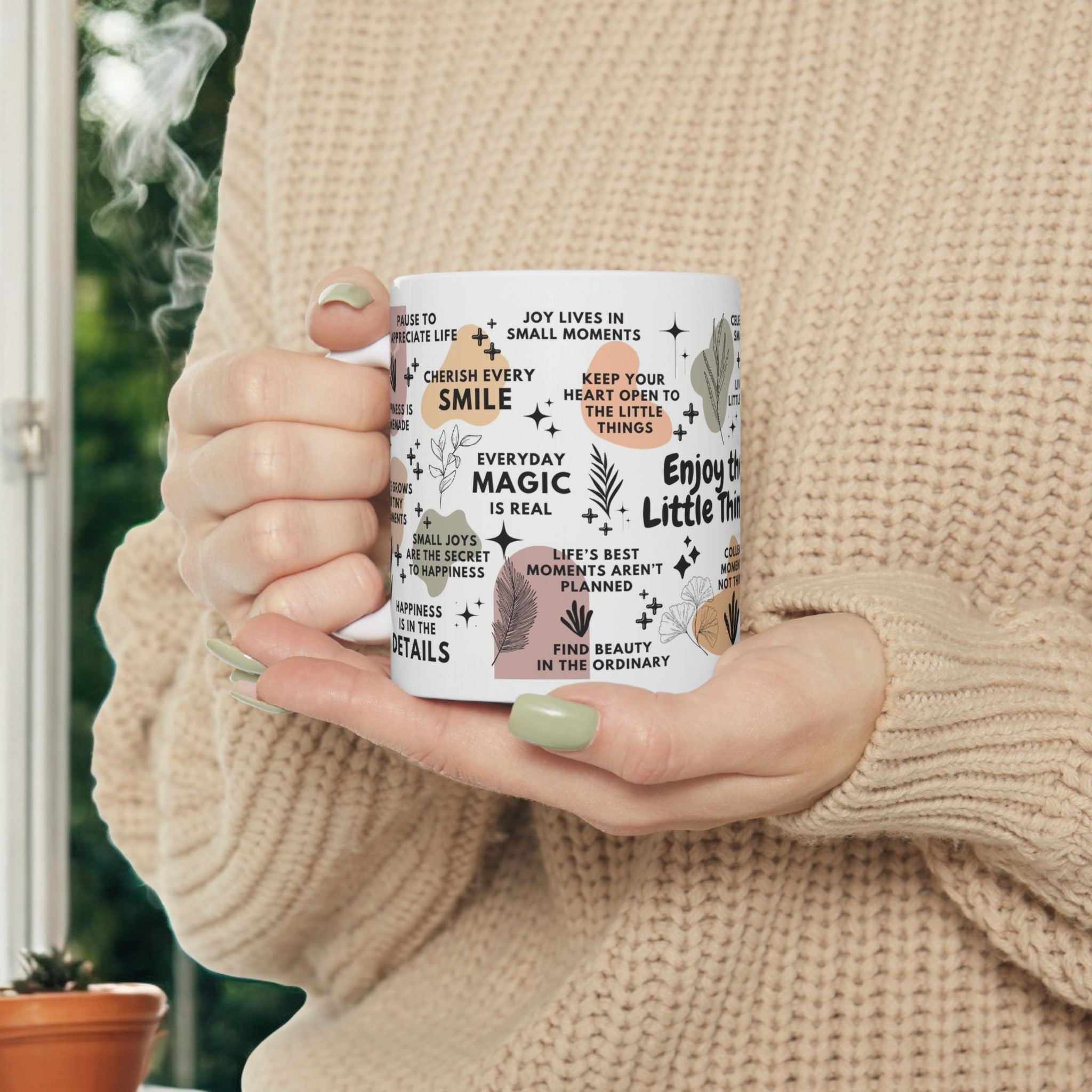 Enjoy the Little Things Mug; 11oz/15oz