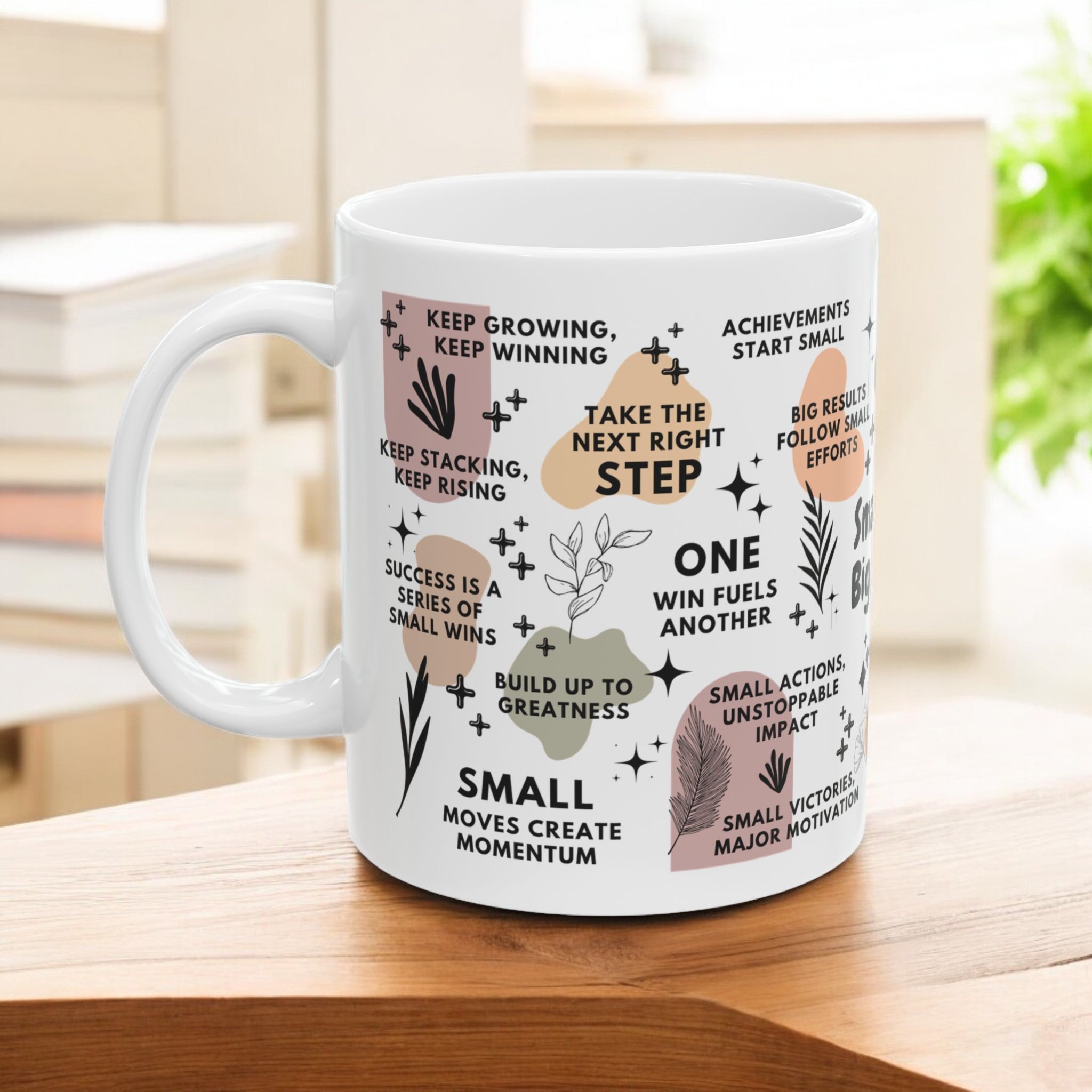 Small Wins Big Success Mug; 11oz/15oz