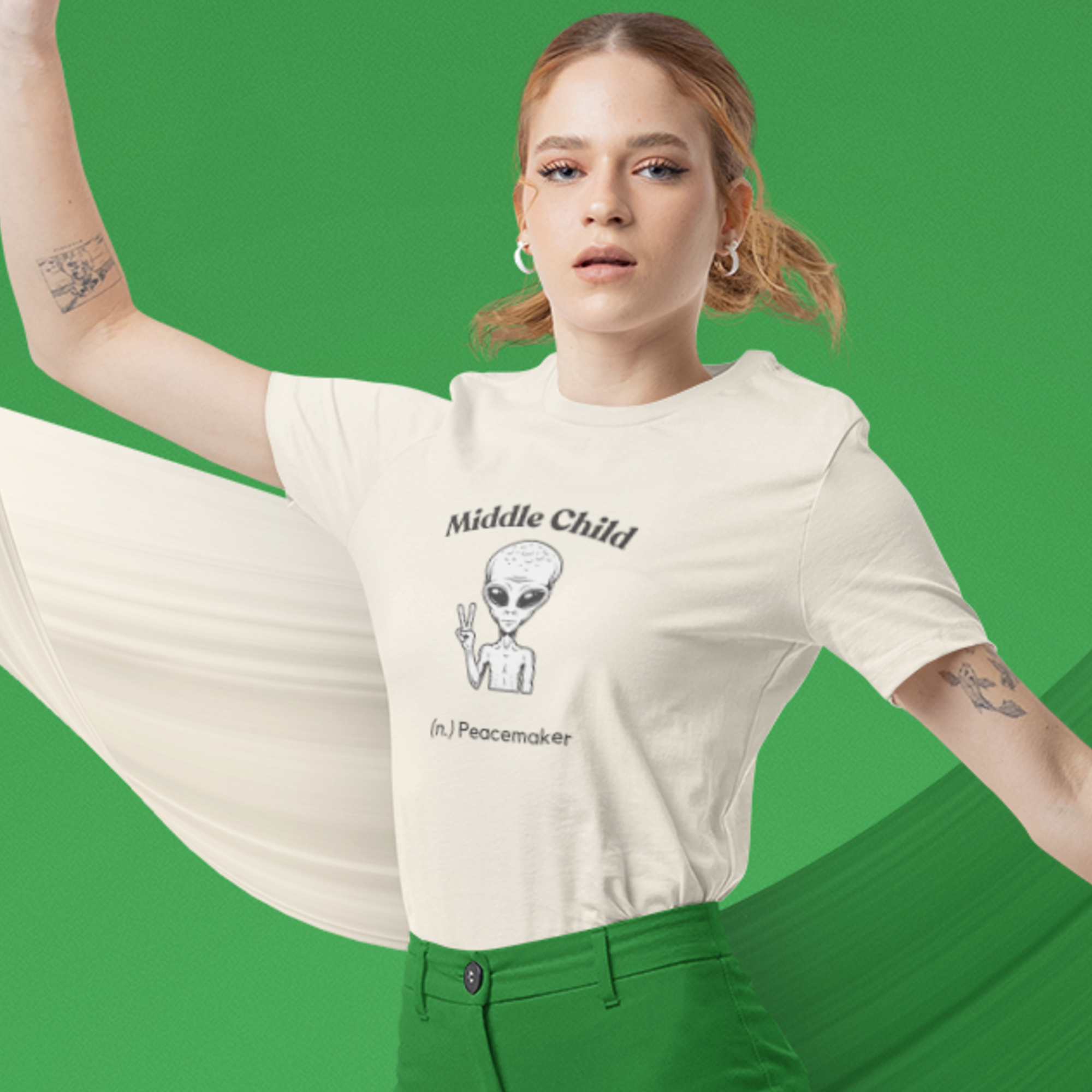 Middle Child (n.) Peacemaker T-Shirt