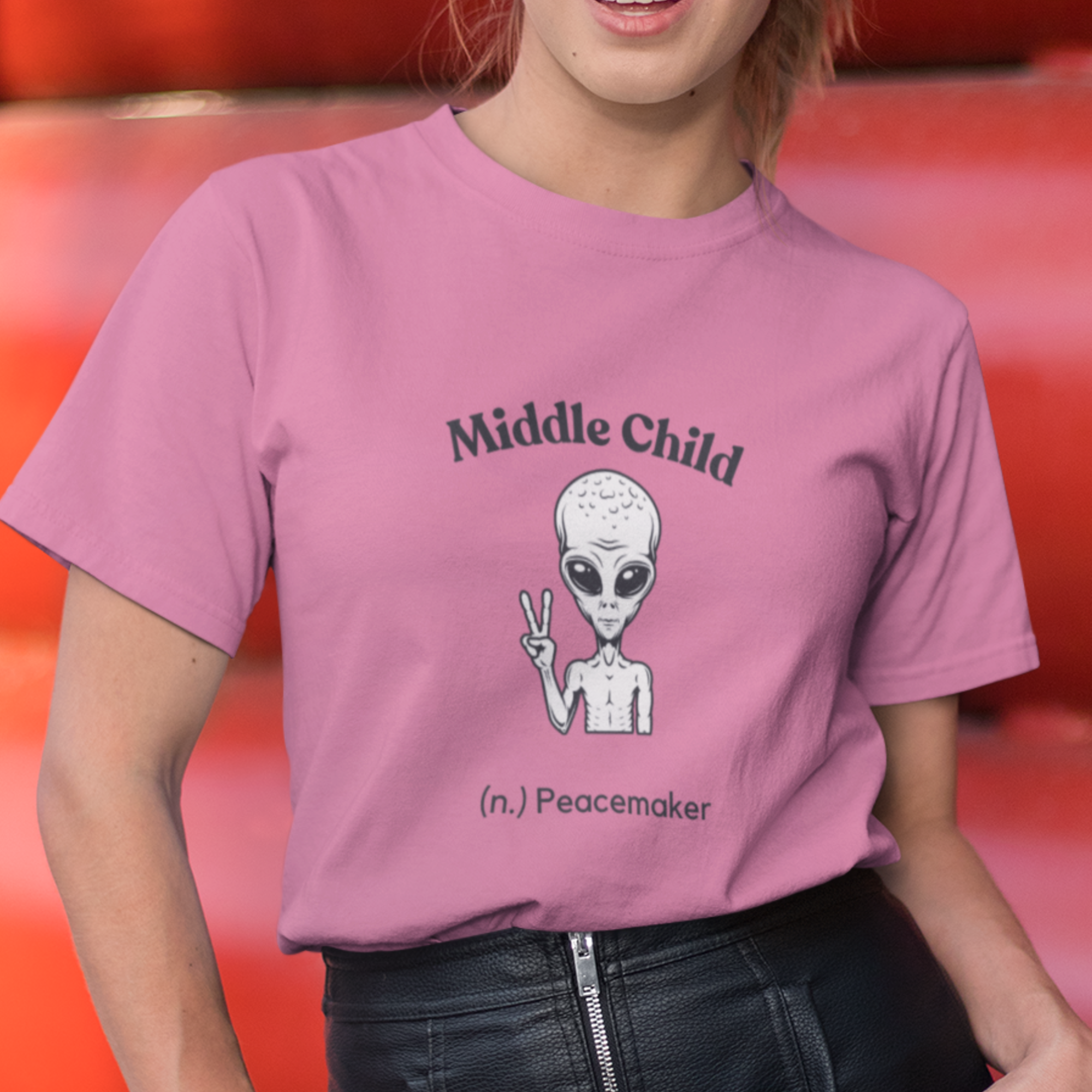Middle Child (n.) Peacemaker T-Shirt
