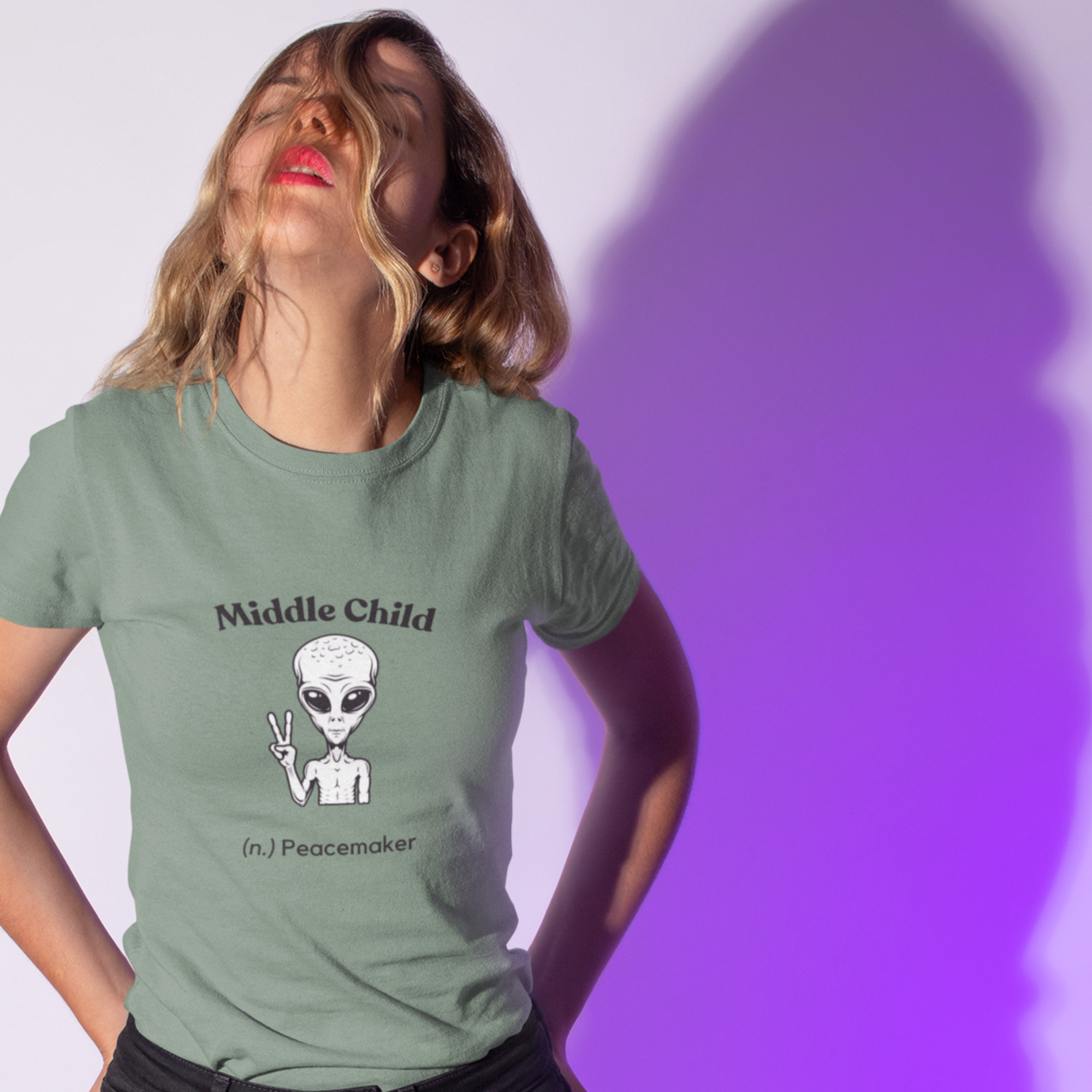 Middle Child (n.) Peacemaker T-Shirt