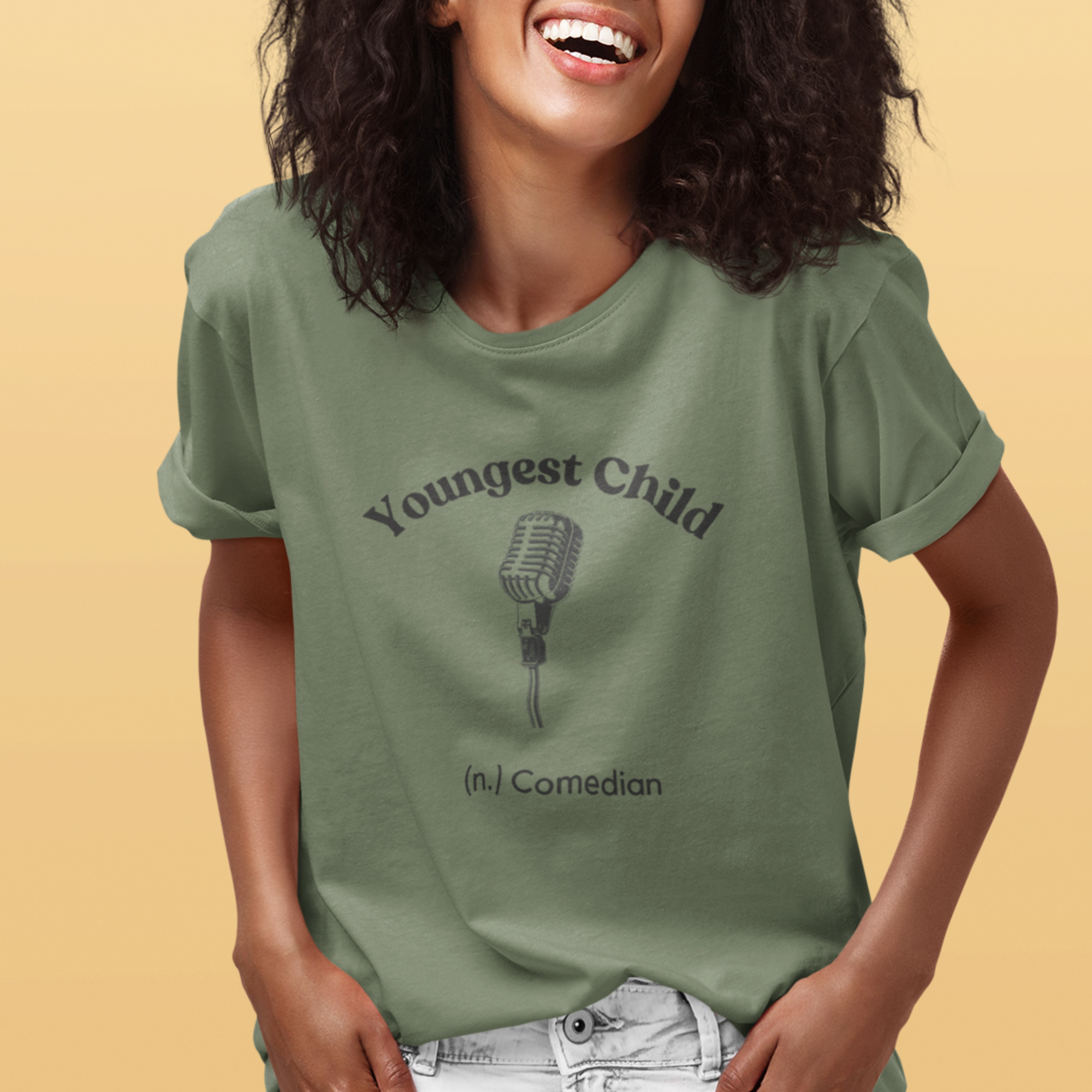 Youngest Child (n.) Comedian T-Shirt