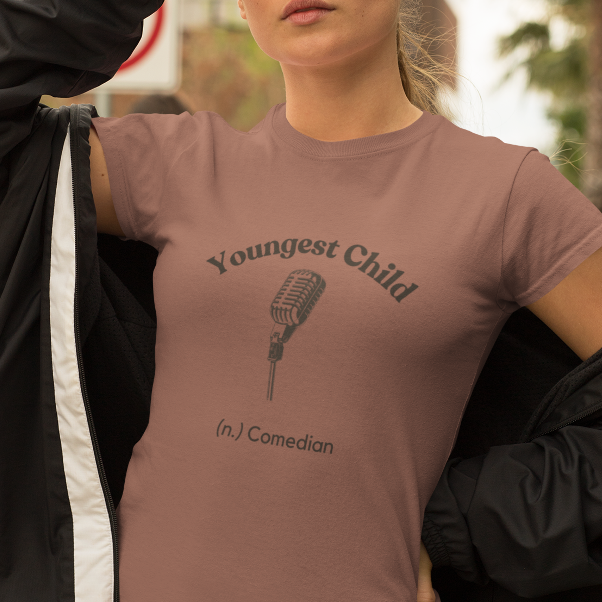 Youngest Child (n.) Comedian T-Shirt