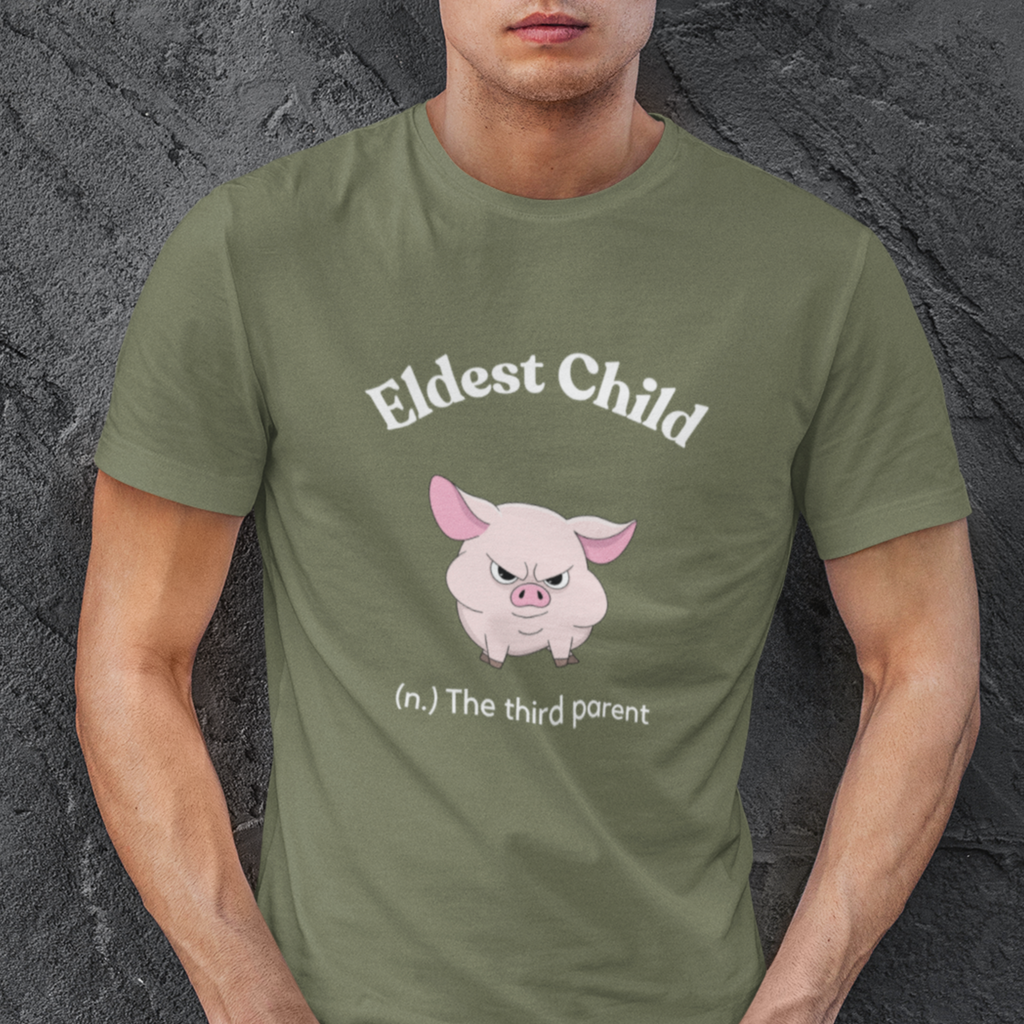 Eldest Child (n.) Third Parent T-Shirt