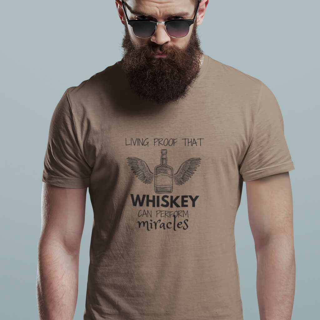 Living Proof That Whiskey Can Perform Miracles T-Shirt