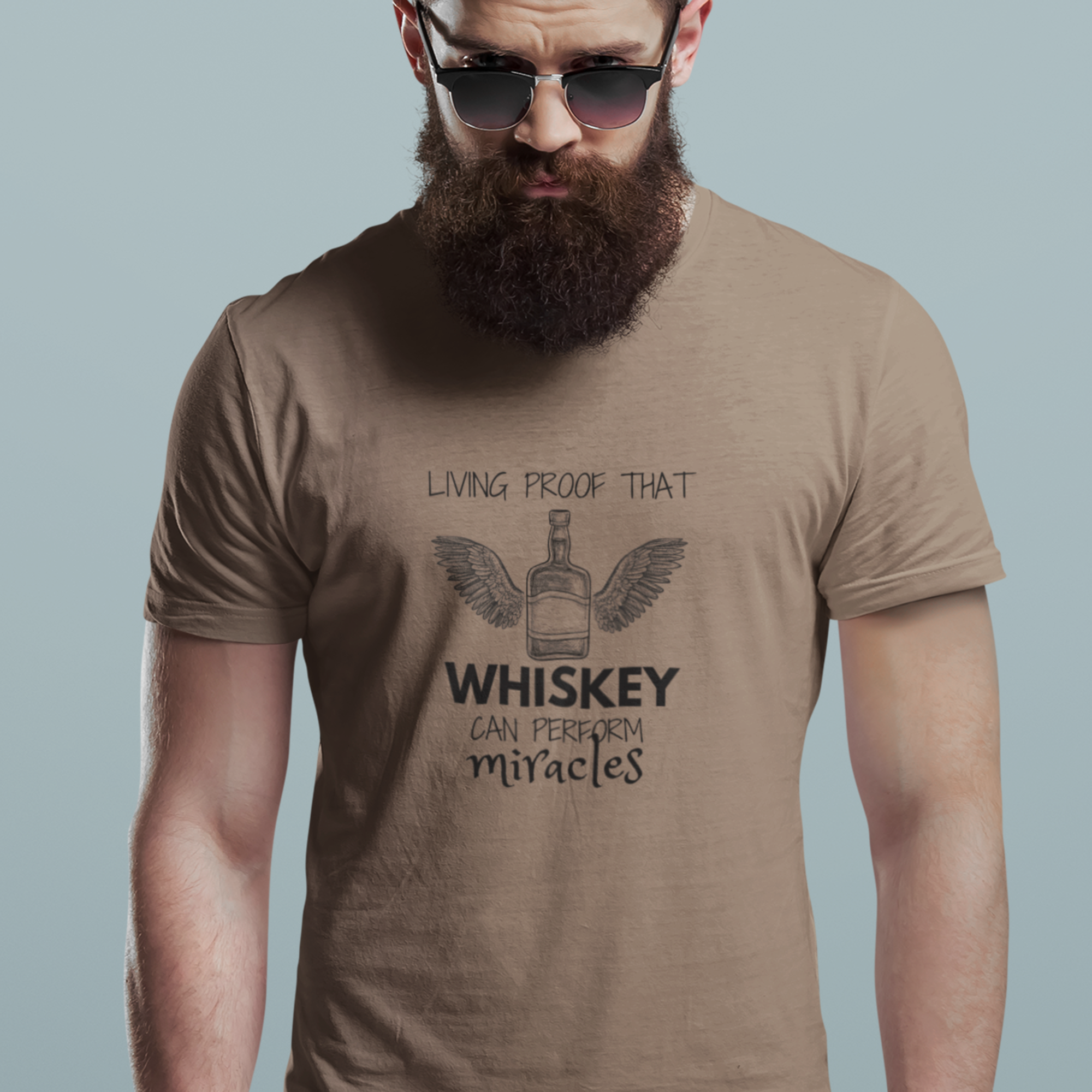 Living Proof That Whiskey Can Perform Miracles T-Shirt