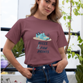 Miles and Paw Prints T-Shirt