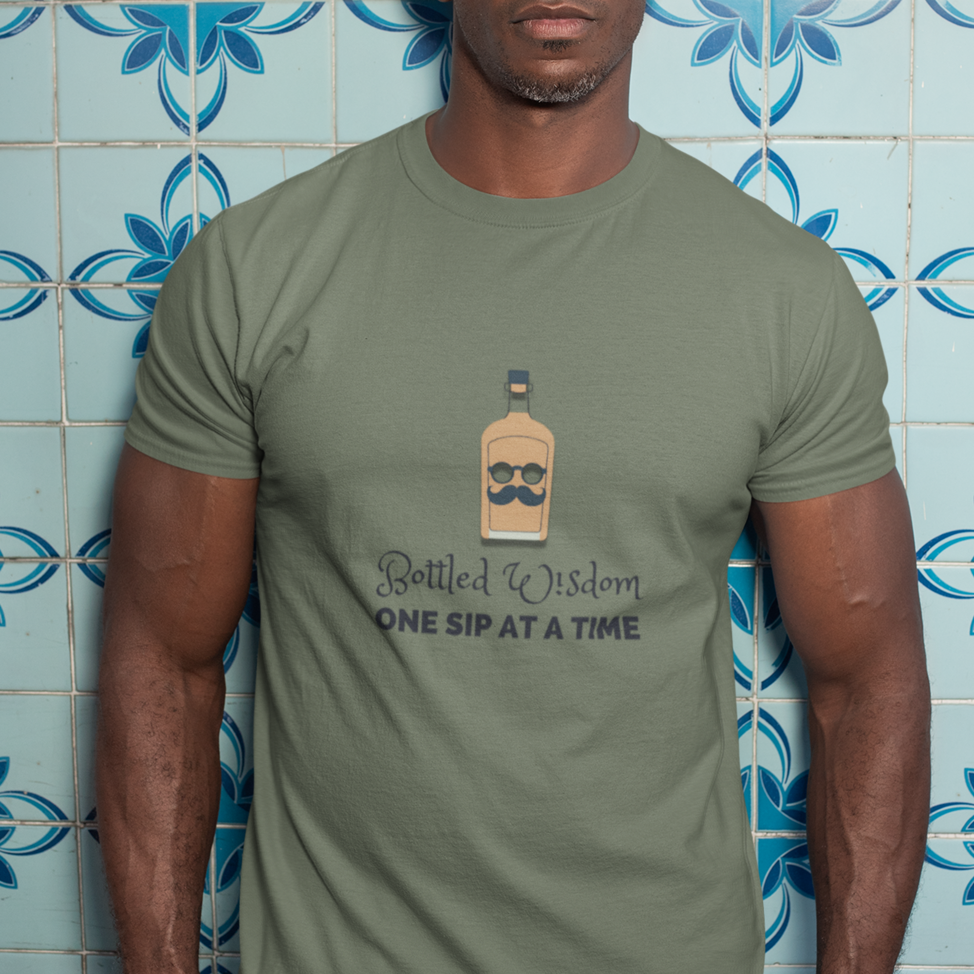 Bottled Wisdom One Sip at a Time T-Shirt