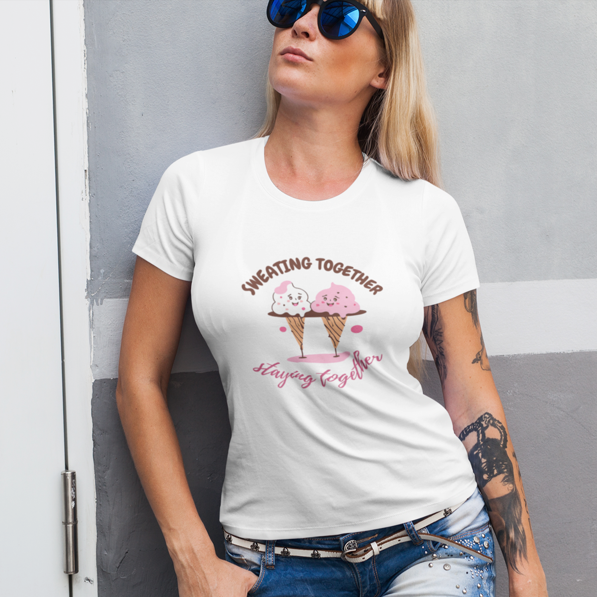 Sweating Together T-Shirt