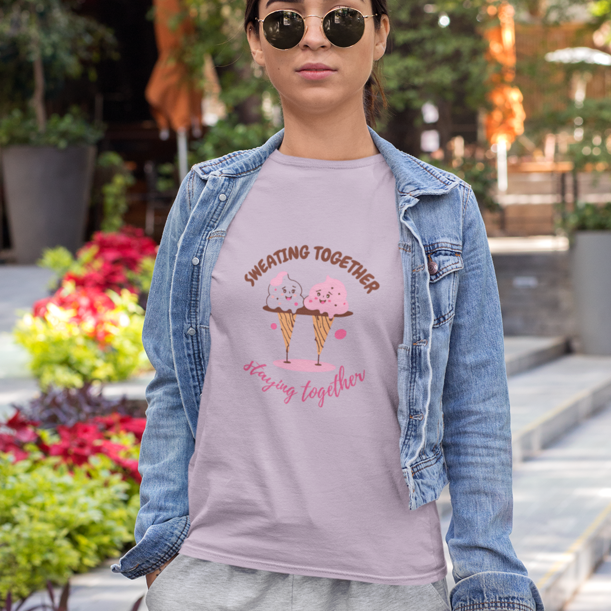 Sweating Together T-Shirt