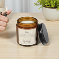 Bae Scented Soy Wax Vegan Jar Candle; 4oz/9oz