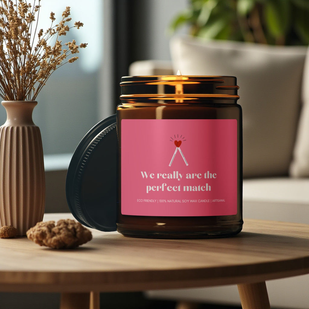 We Really Are the Perfect Match Scented Soy Wax Candle; 4oz/9oz