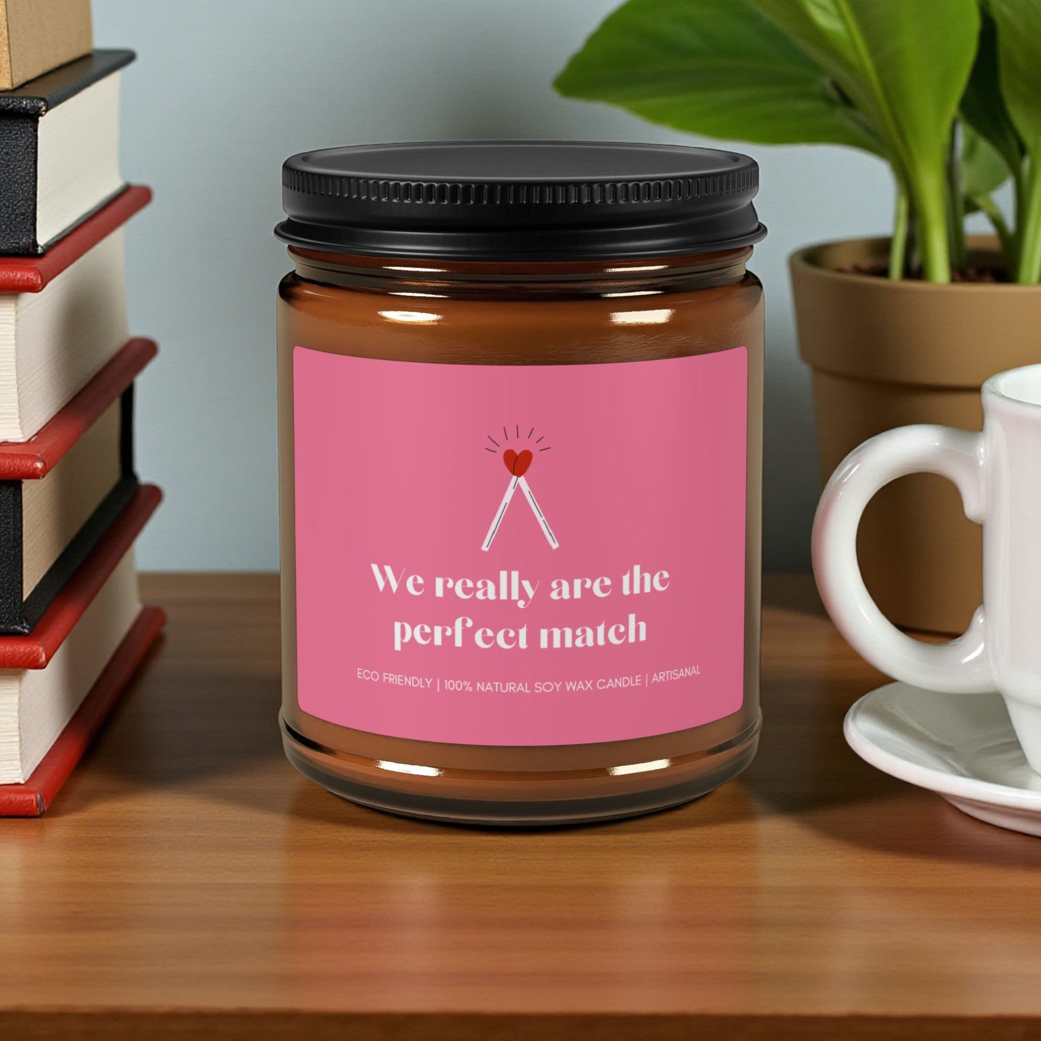 We Really Are the Perfect Match Scented Soy Wax Candle; 4oz/9oz