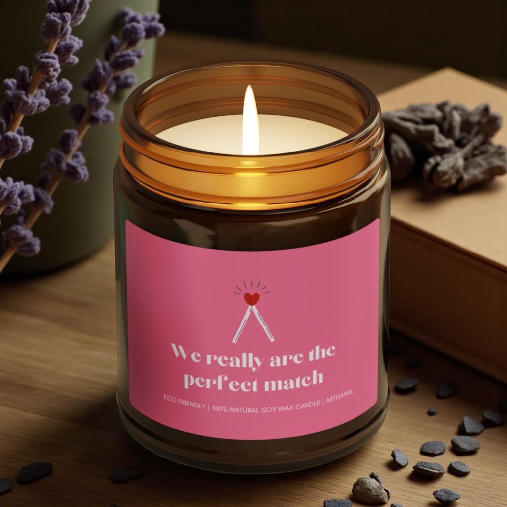 We Really Are the Perfect Match Scented Soy Wax Candle; 4oz/9oz