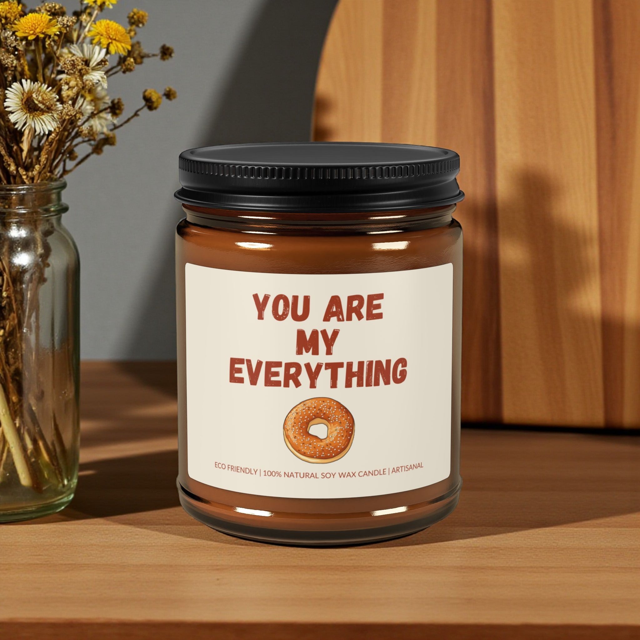You Are My Everything Scented Soy Wax Vegan Jar Candle; 4oz/9oz